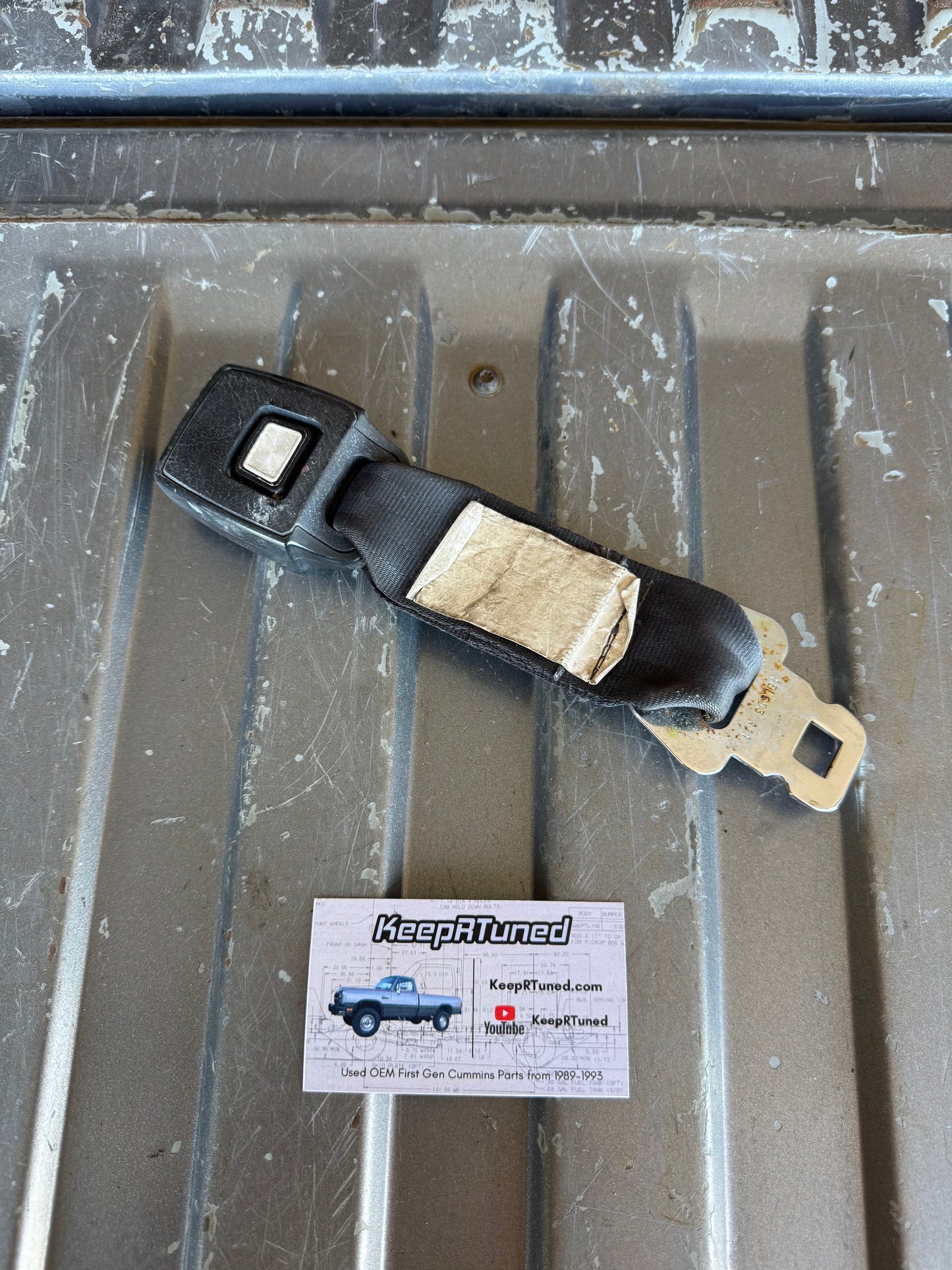 Seatbelt Seat Belt Extender Factory Option 1st Gen Cummins Dodge Ram