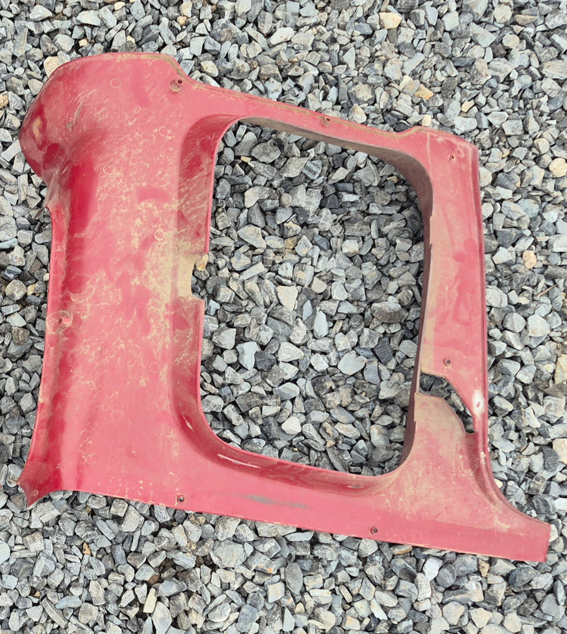 Club Cab Rear Window Trim (Red Drivers Side) 1992-1993 Dodge Ram 1st Gen Cummins