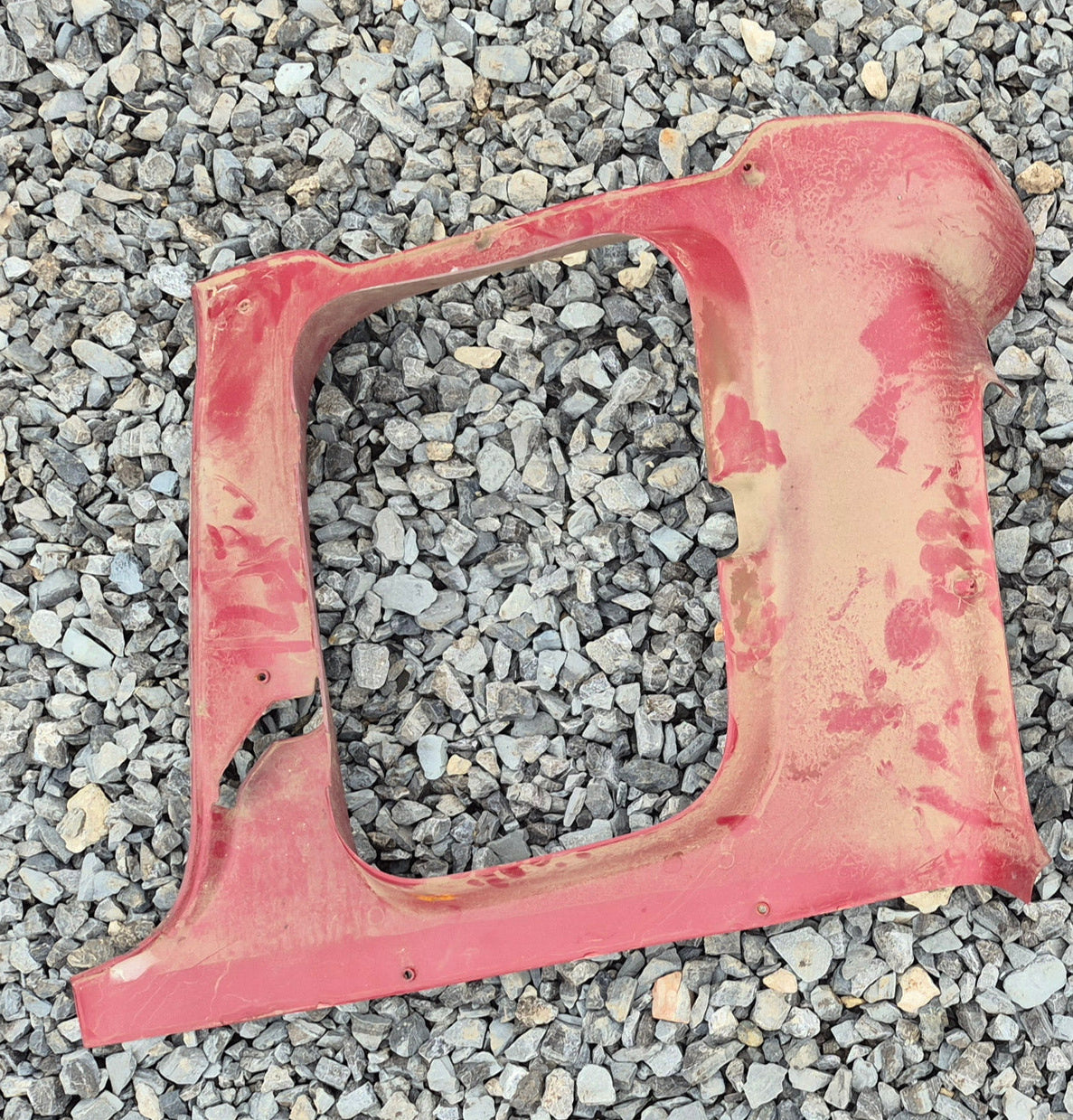 Club Cab Rear Window Trim (Red Passenger Side) 1992-1993 Dodge Ram 1st Gen Cummins