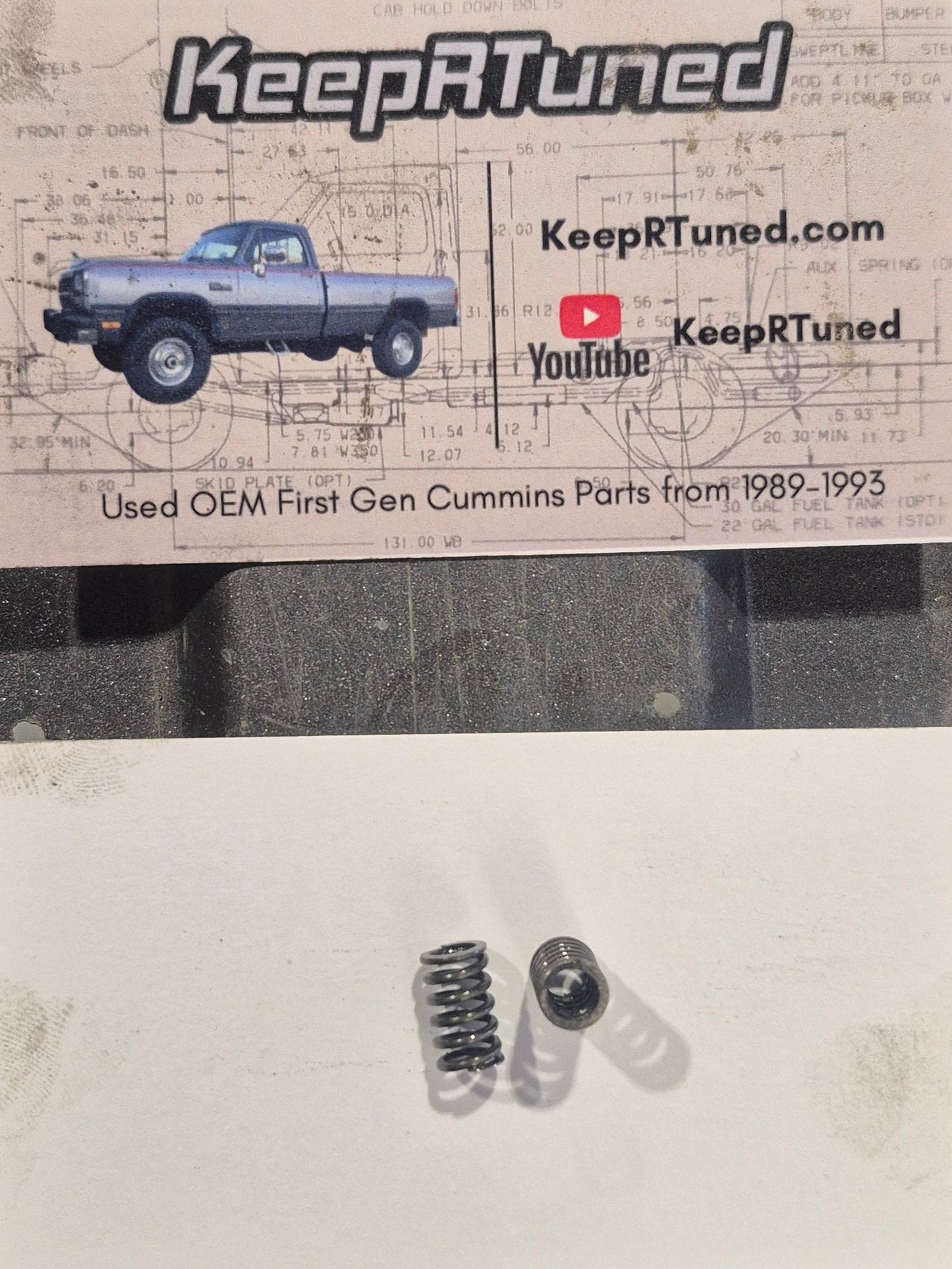 Used Synchronizer Pressure Springs (2) for Getrag G360 Dodge Cummins First Gen