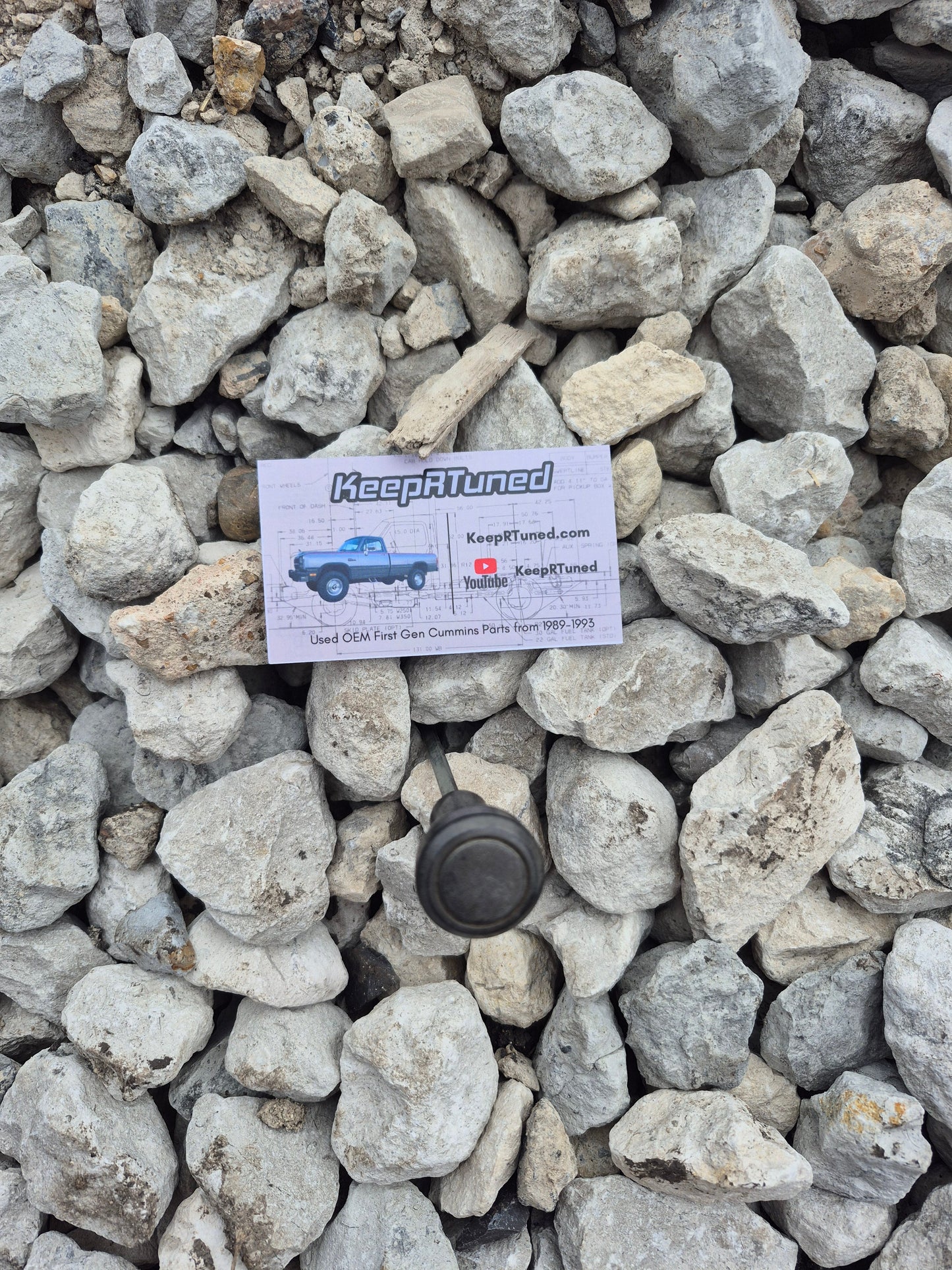 Light Knob / Pull 91-93 First Gen Cummins Dodge Ram
