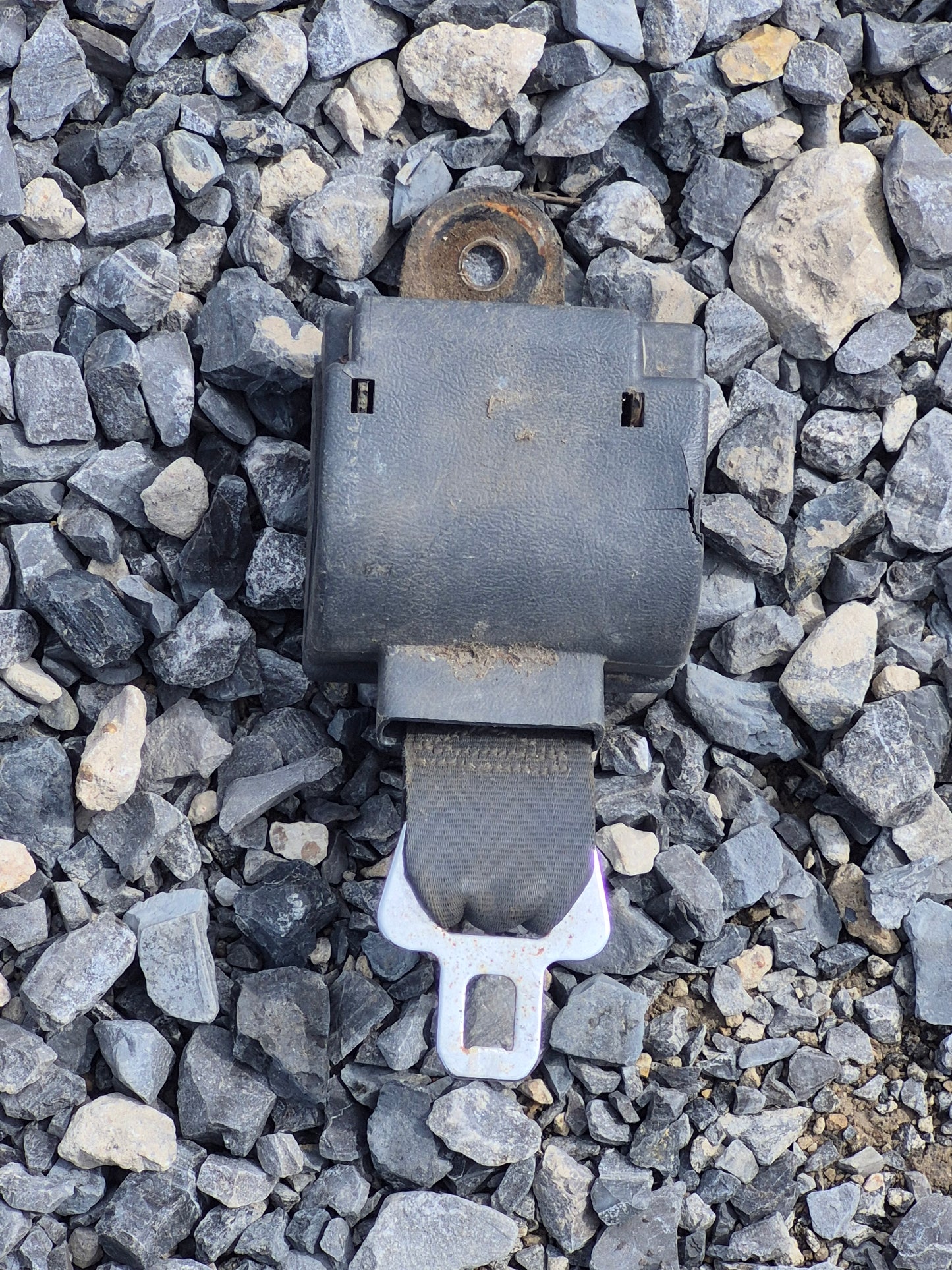 Seatbelt Grey Club Cab Jump Seat belt 92-93 Dodge Ram 1st Gen Cummins