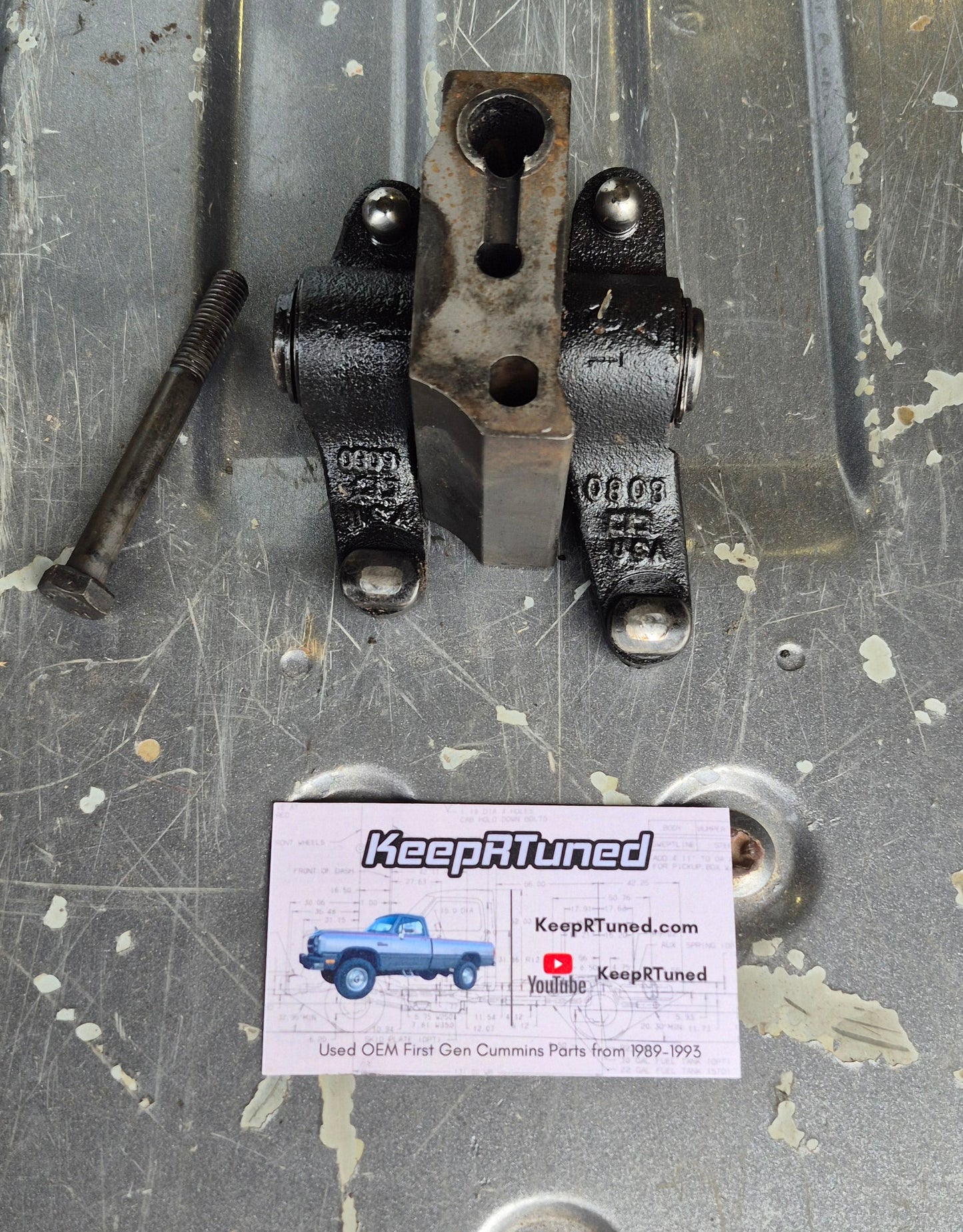 OEM Cummins Rocker Arm Assembly 1989-1998 12 Valve Dodge Ram Diesel 5.9L 6BT