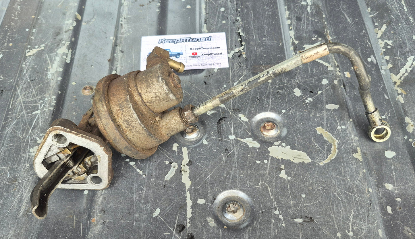 Lift Pump To Fuel Filter Housing and Fuel Line Dodge 5.9 Cummins 89-93 Diesel