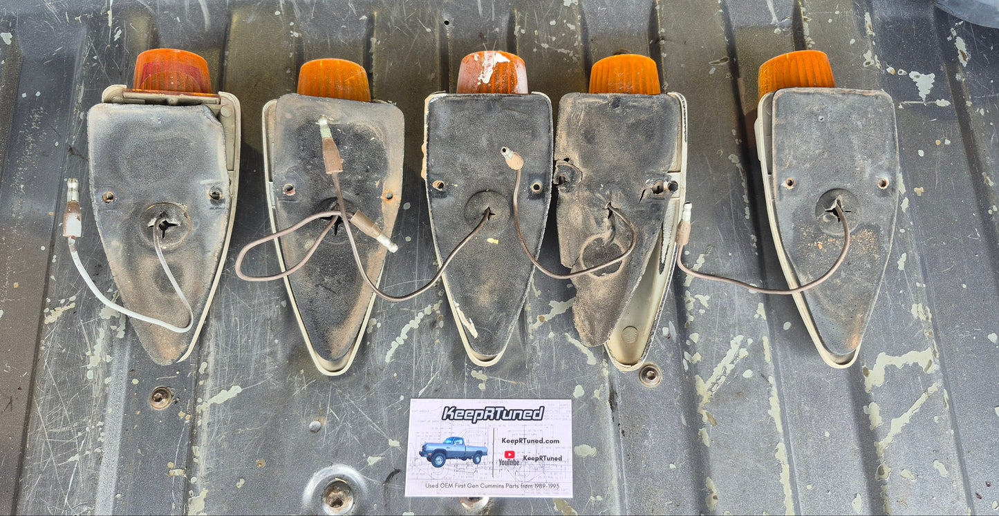 Cab Light Set 89-93 Dodge Ram 1st Gen Cummins