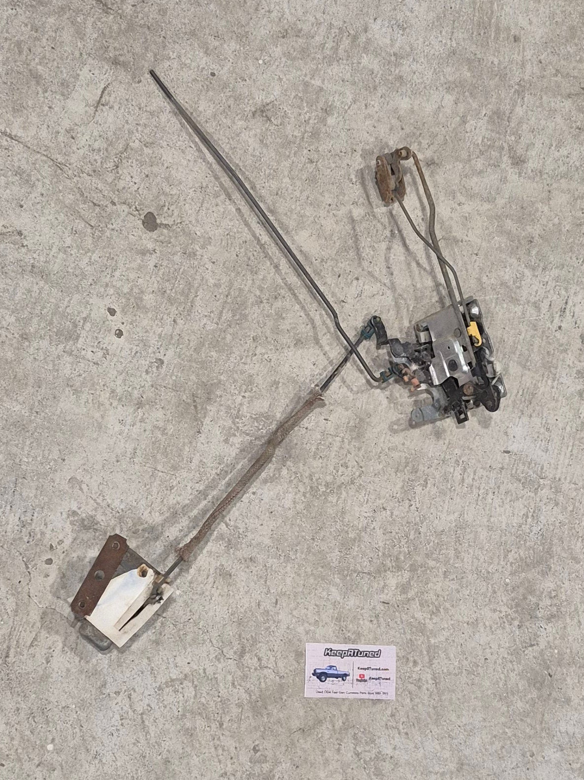 Interior Door Manual Lock Linkage Assembly Drivers Side 89-93 (read)