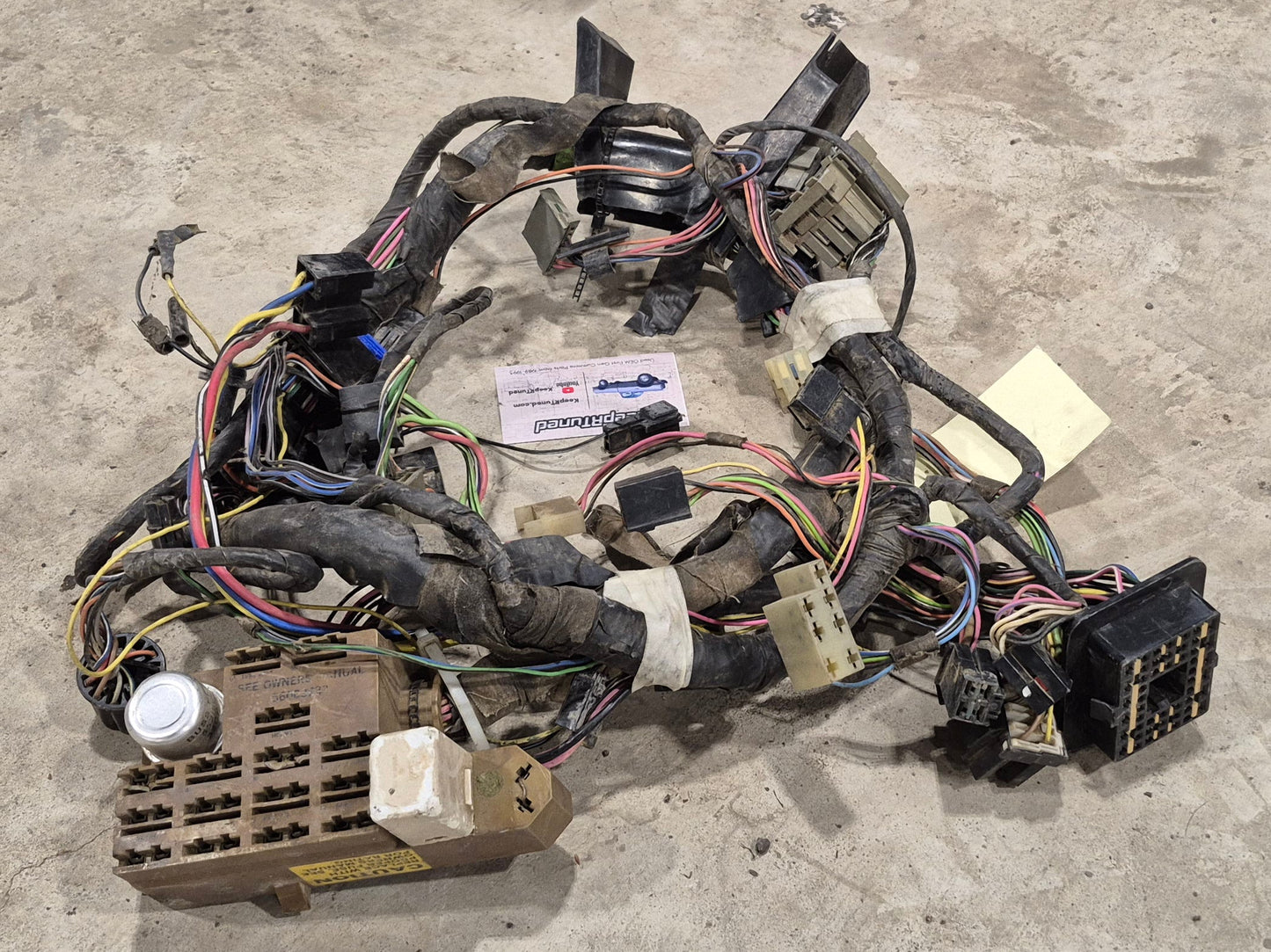 Wiring - Under Dash Harness 89-90 1st Gen Cummins Dodge Ram
