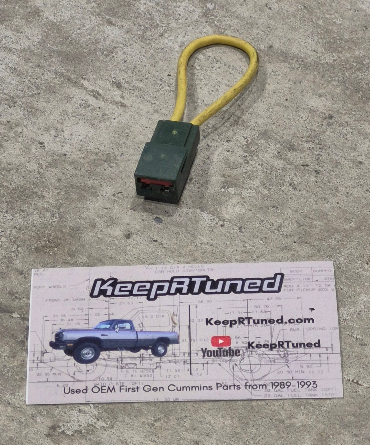 Clutch Bypass Plug for Automatic Dodge Ram Cummins