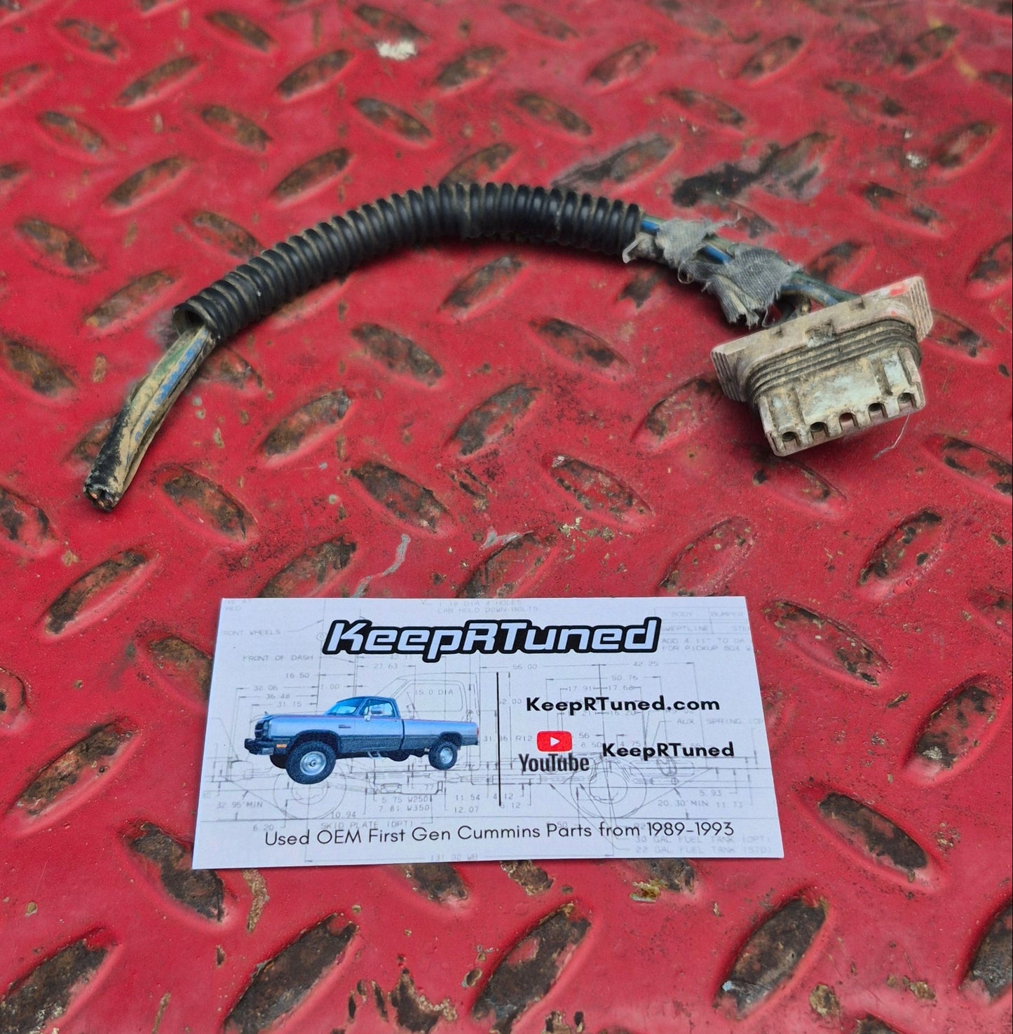 Sending Unit Plug Dodge Ram Cummins