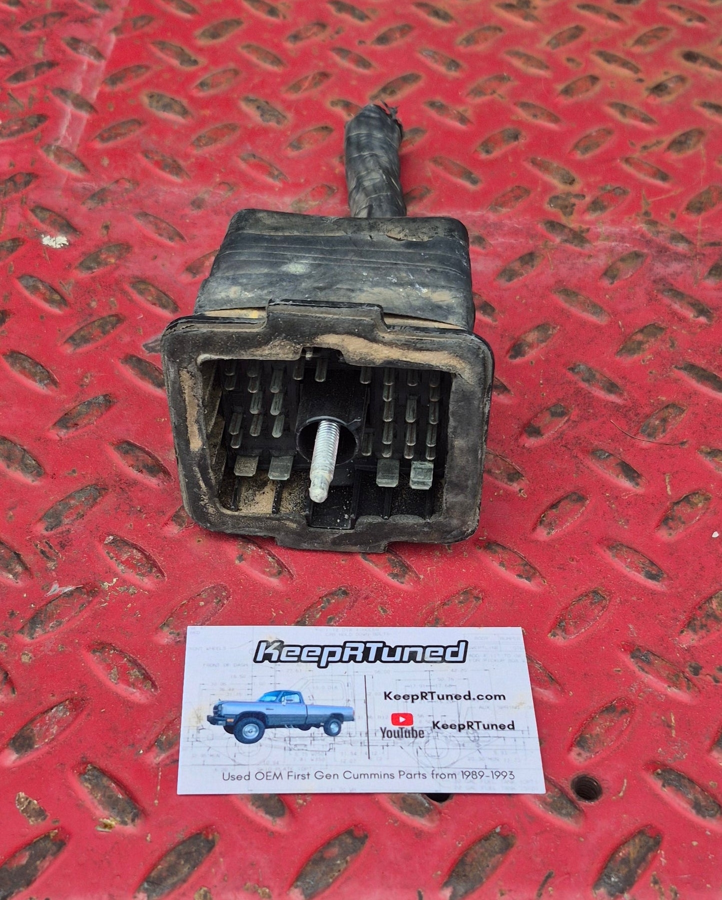 Engine Side Bulkhead Connector Plug Dodge Ram Cummins