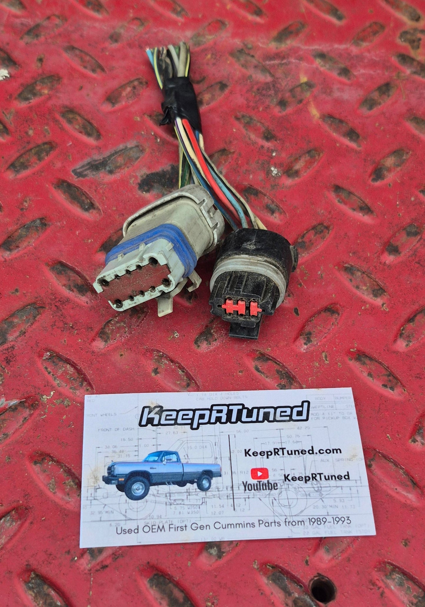 Under hood to Chassis Harness Non-IC 89-91.5 Dodge Ram Cummins