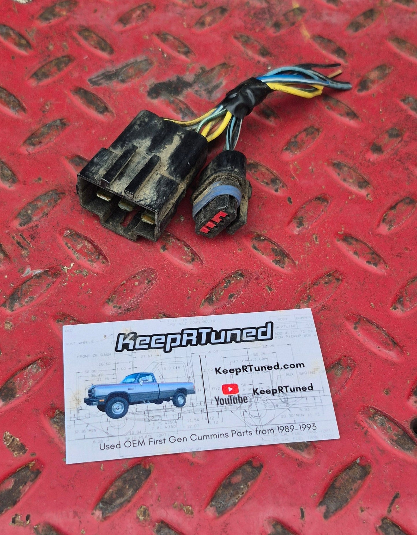 Non-IC Grid Heater Control Module Plug Dodge Ram Cummins 89-91.5