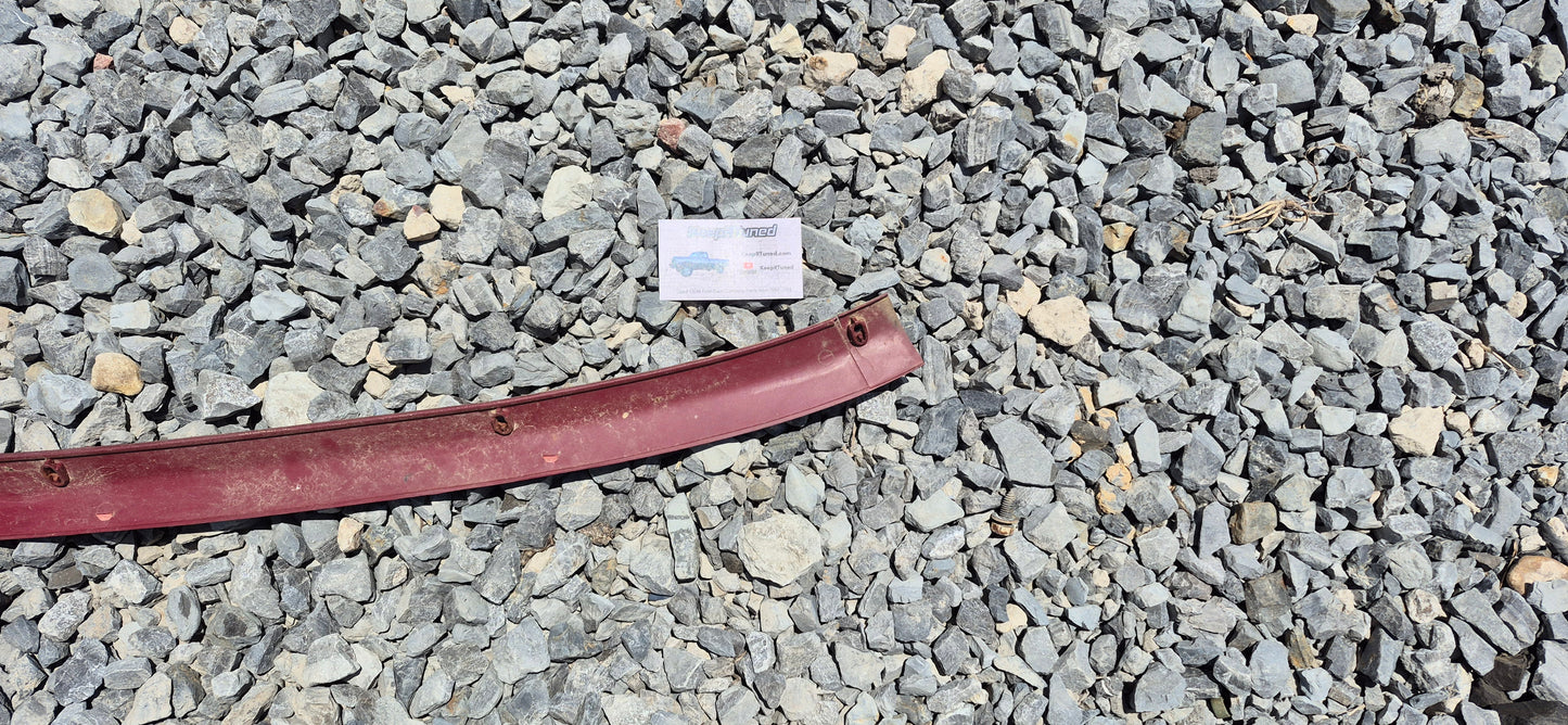 Headliner Trim Above Windshield - Red