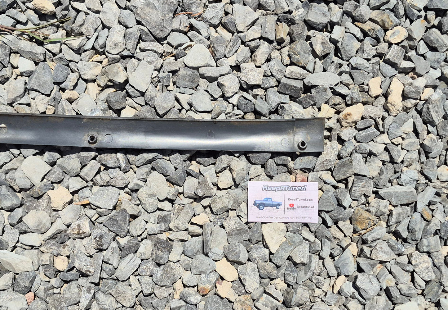 Headliner Trim - Above Rear Window (Gray) 89-93 Dodge Ram 1st Gen Cummins