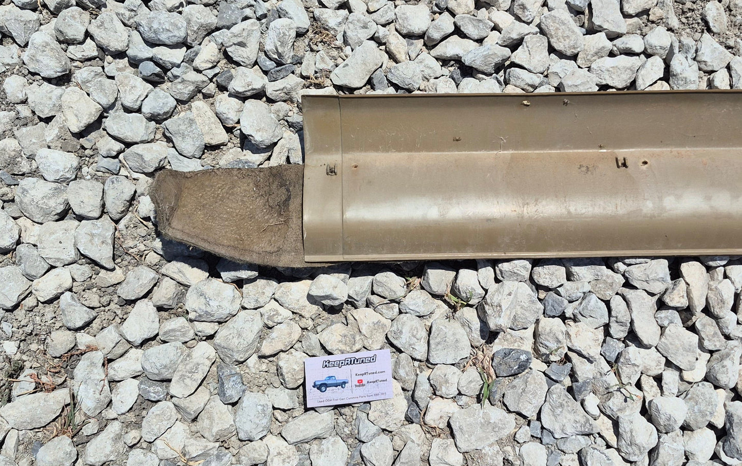 Trim Below Rear Window Carpeted Tan 89-93 Dodge Ram 1st Gen (Read) (Copy)