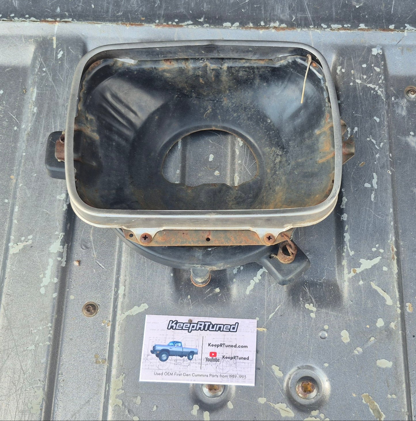 Headlight Housing Bucket Assembly Passenger Side