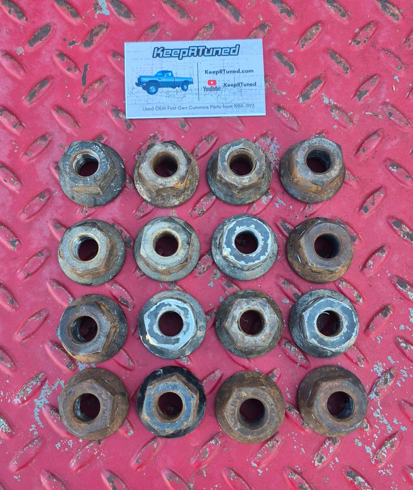 Dually Lug Nut Set Of 16