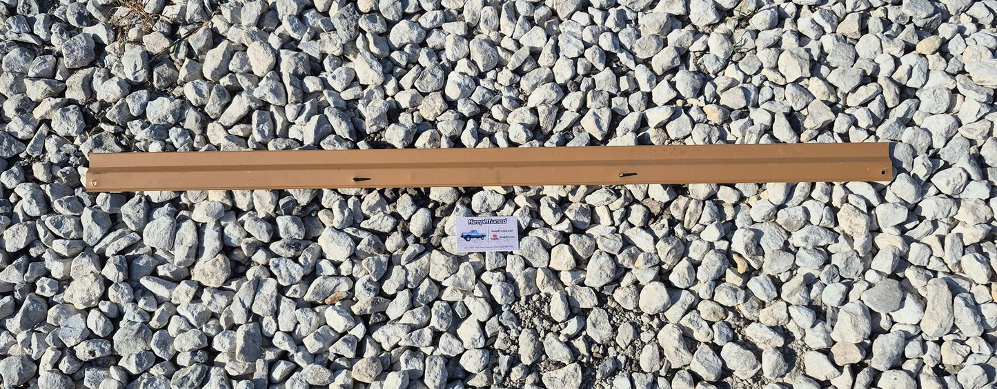 Club Cab Rear Interior Carpet Sill Plate - Tan