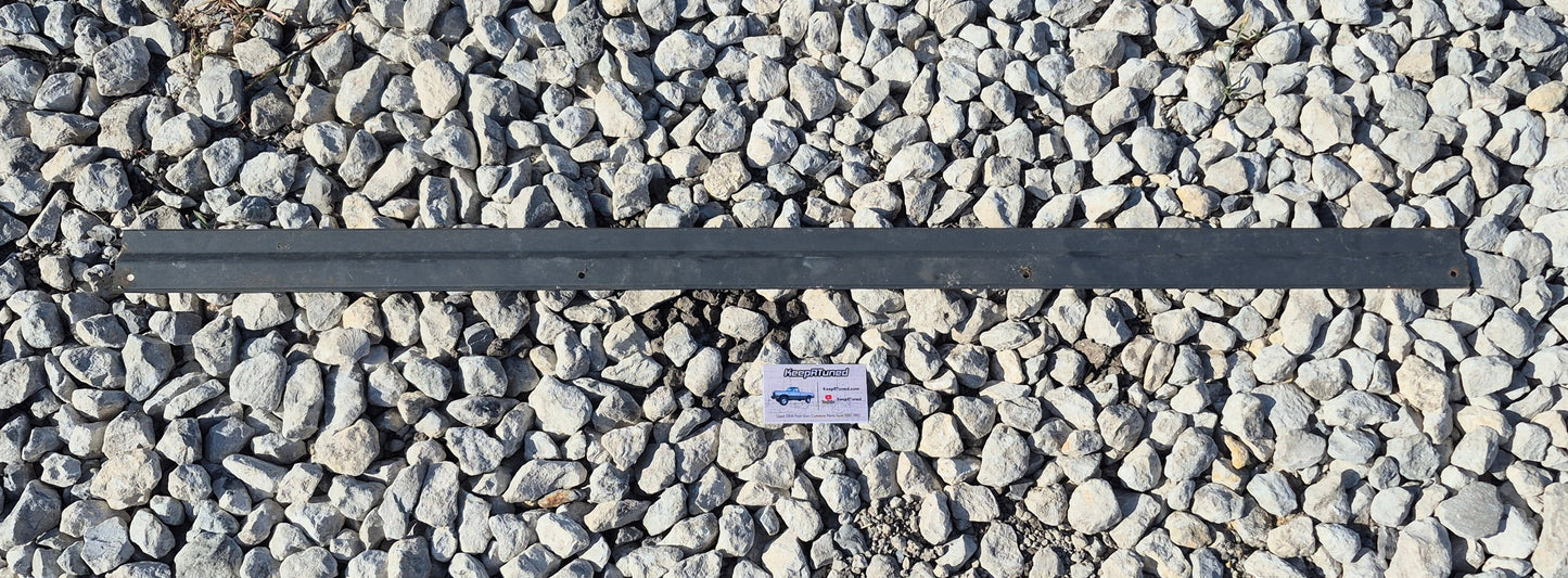 Club Cab Rear Interior Carpet Sill Plate - Gray