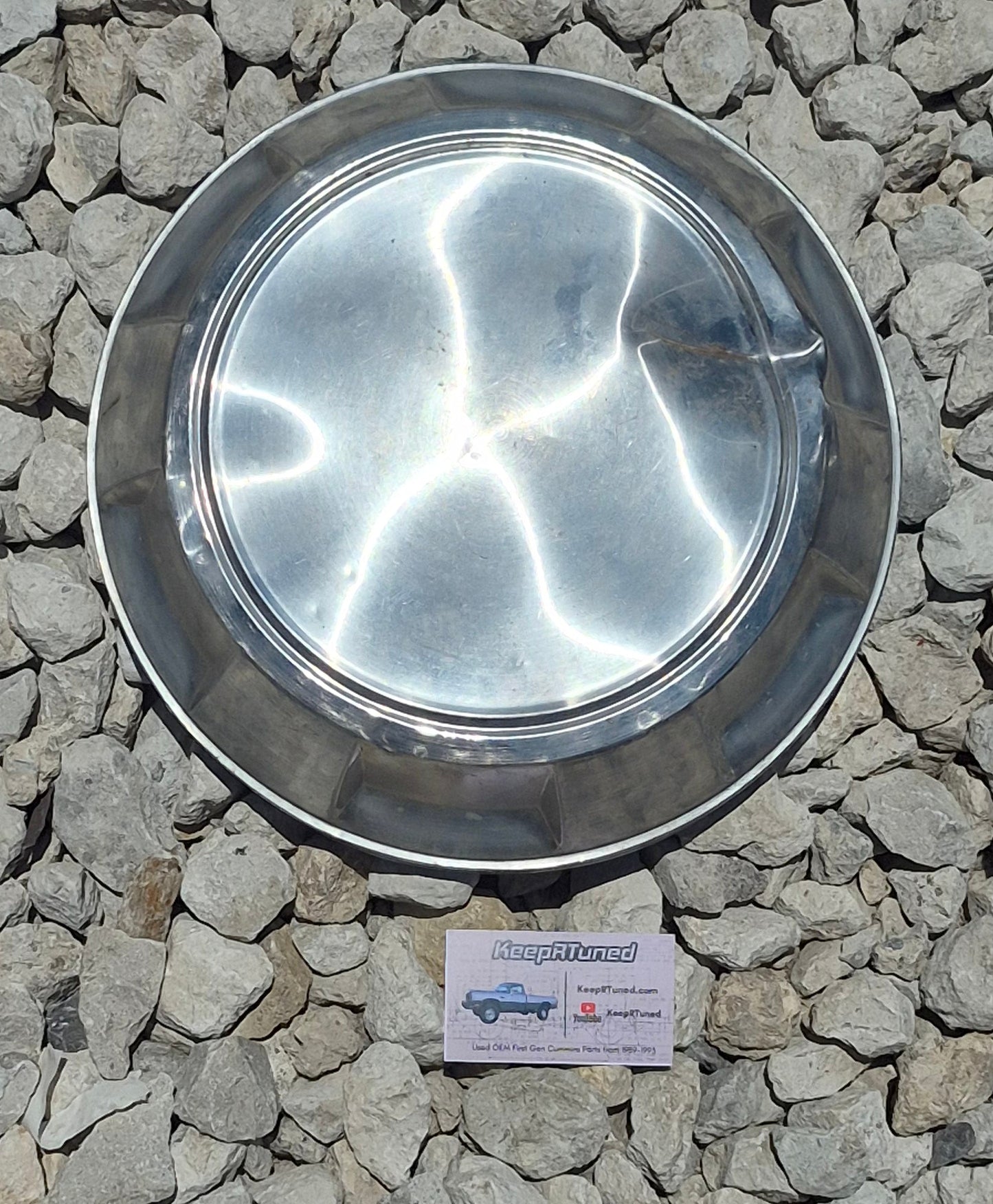 Dog Dish Hubcap 91-93 Dodge Ram 1st Gen Cummins (read) - 4