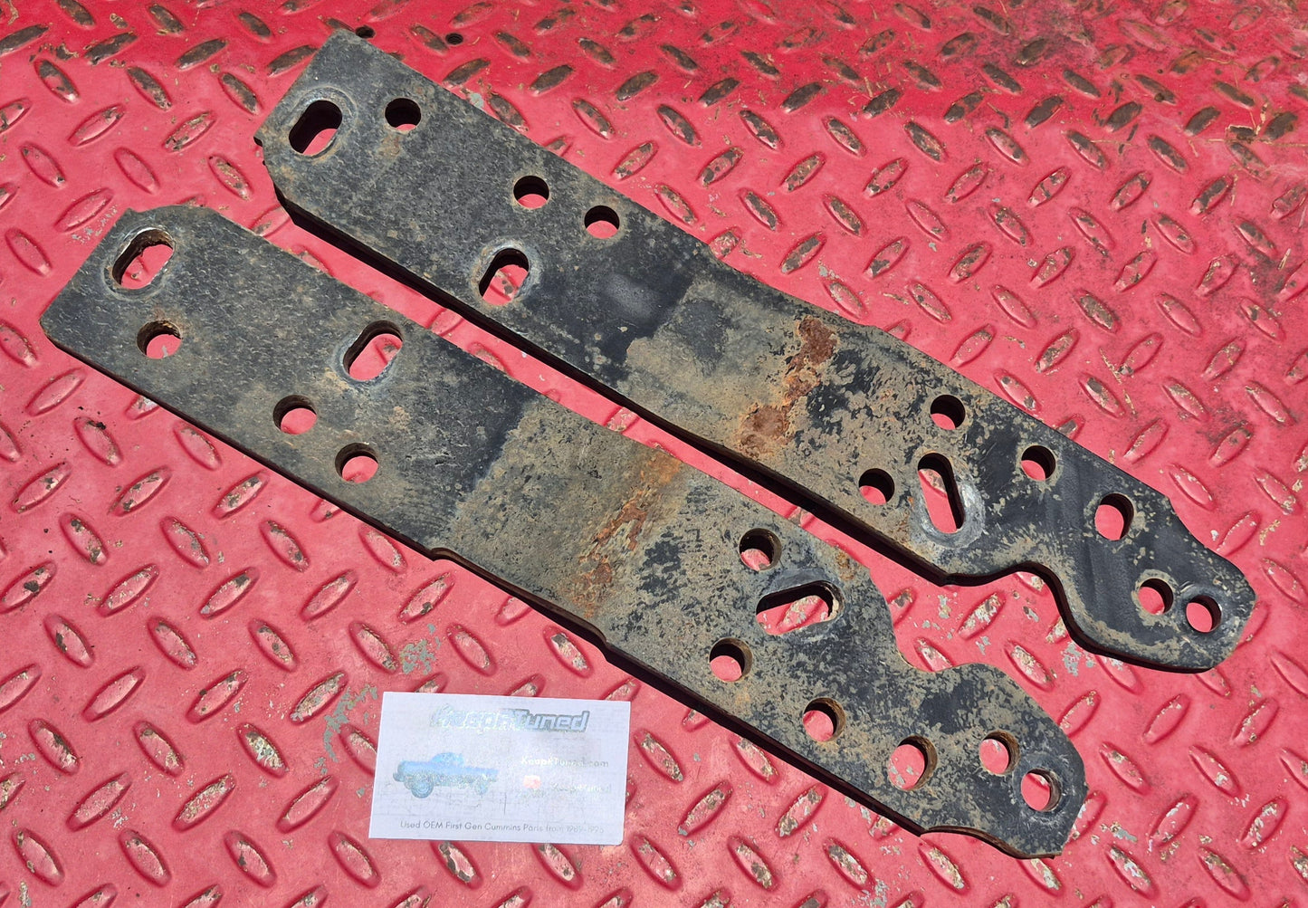 Aftermarket Bumper Mounting Brackets 1981–1993 Dodge W250 Fleetside Truck