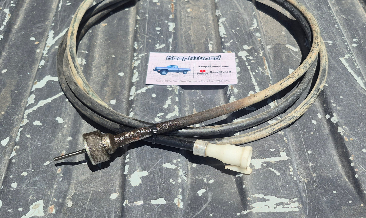 Speedometer Cable 1989