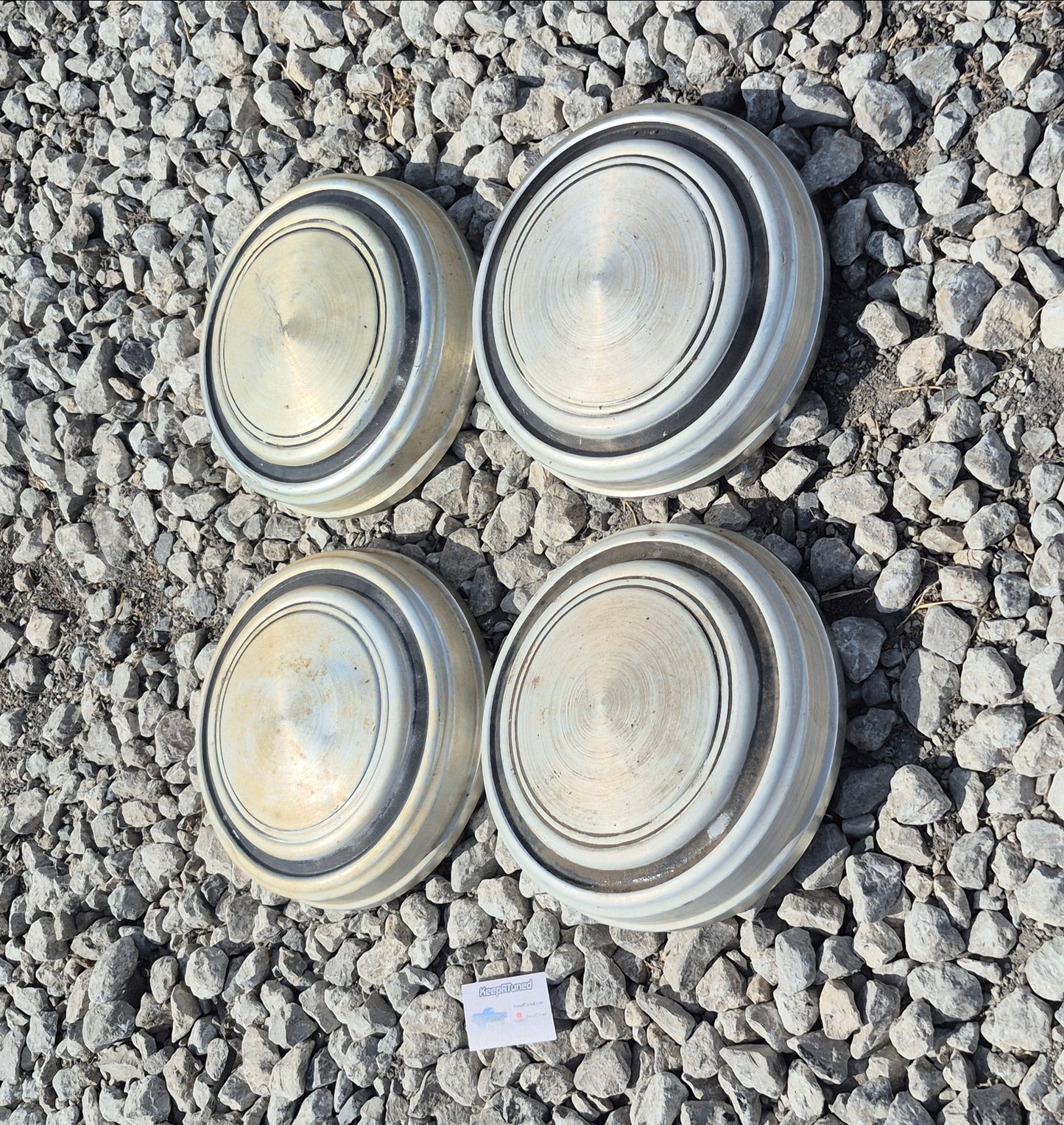Dog Dish Hub caps 1980-1994 Ram 2WD 3/4 1 Ton D250 D350 (Set of 4)