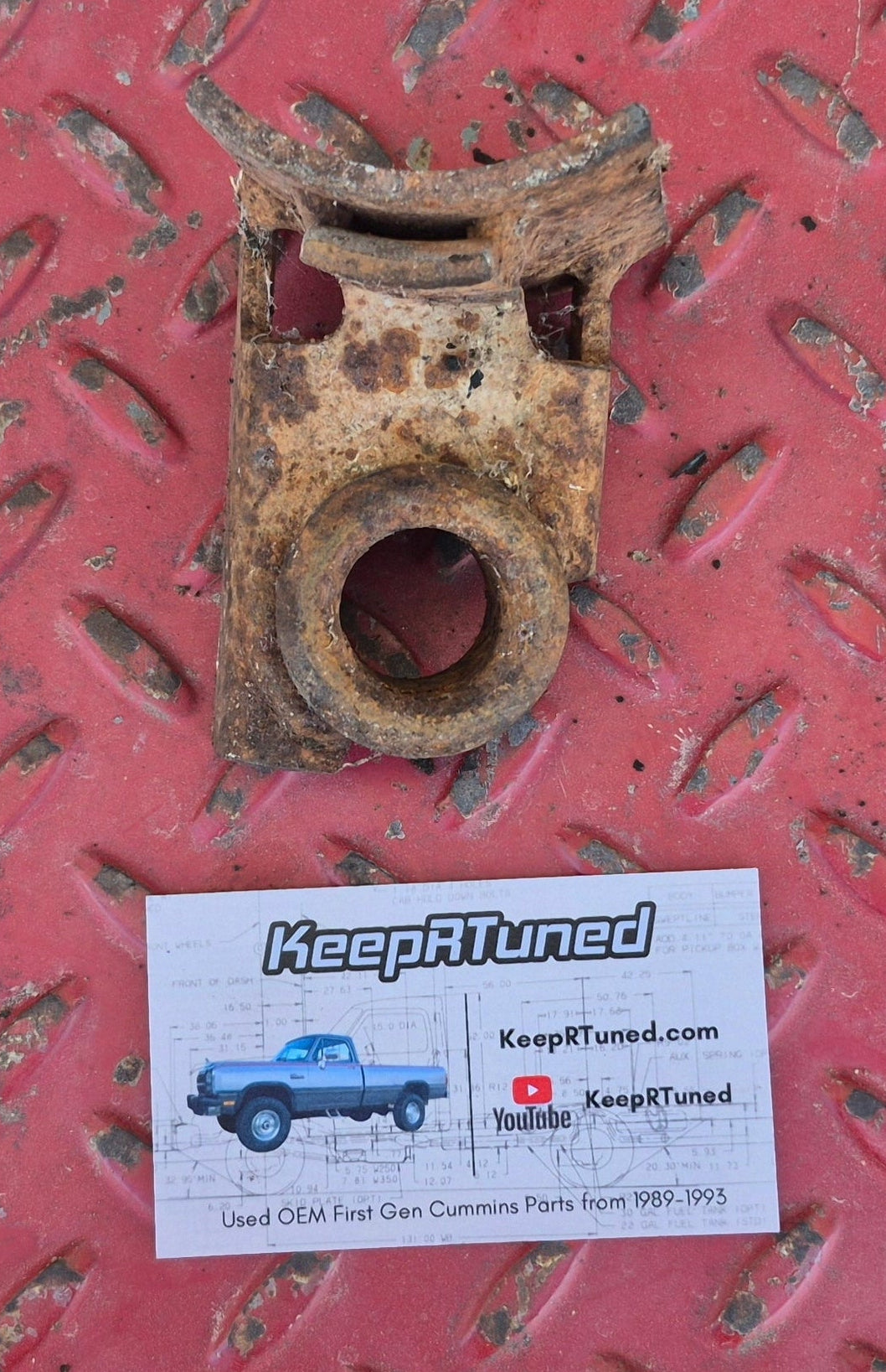 Exhaust Transmission Hangar (no bushing)