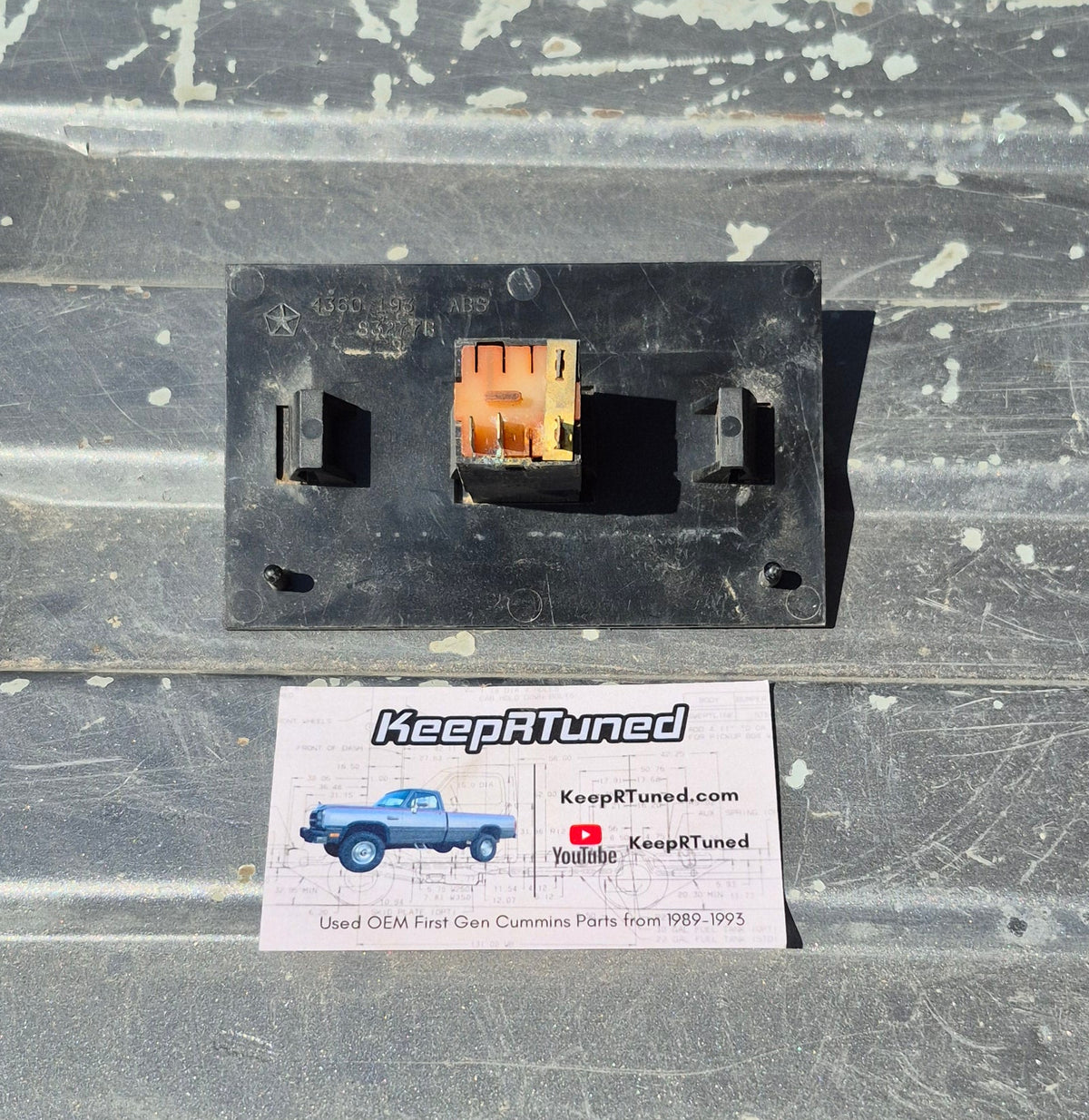 Cargo Light Switch without OD 91 Plug
