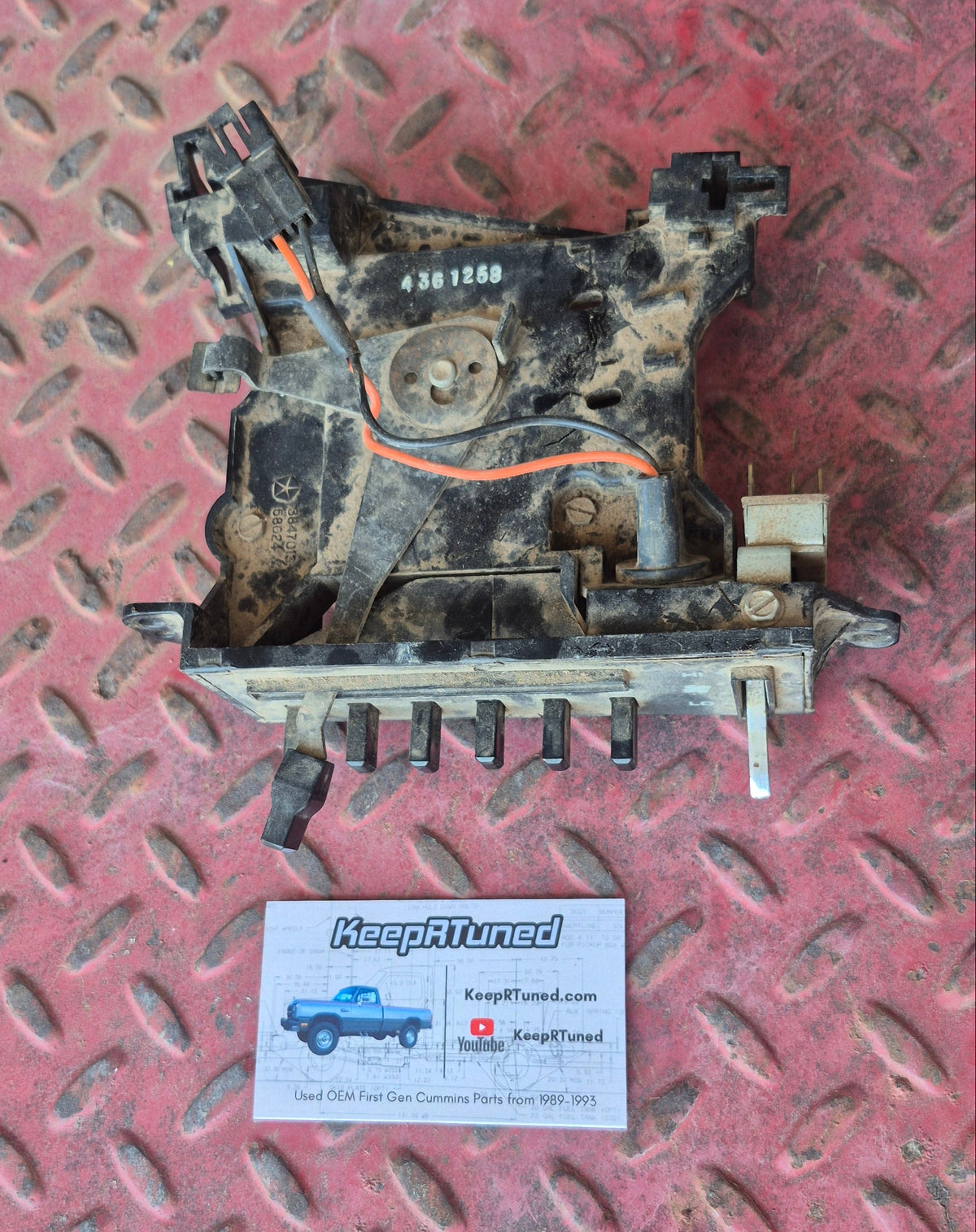 Climate Heat Ac Control 1981-1993 First Gen Cummins - Chrome Handle