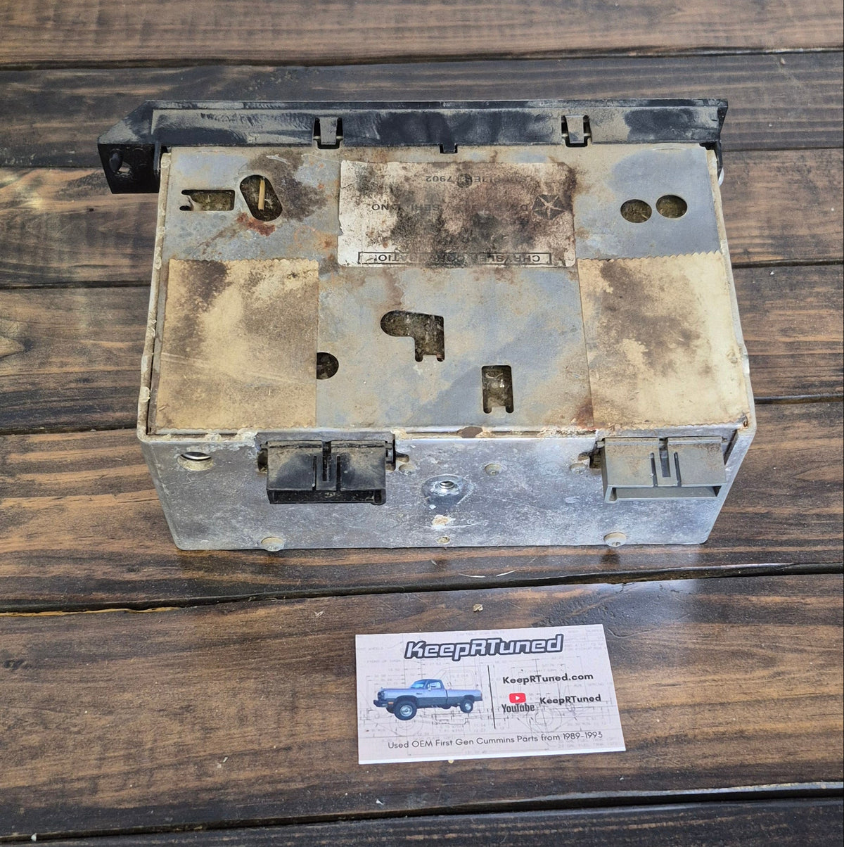 Stock Radio without Tape Player *Tested Working* 89-93 Dodge Ram D/W 250 350