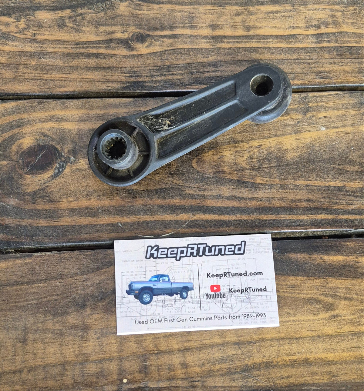 Manual Window Crank Handle - Black