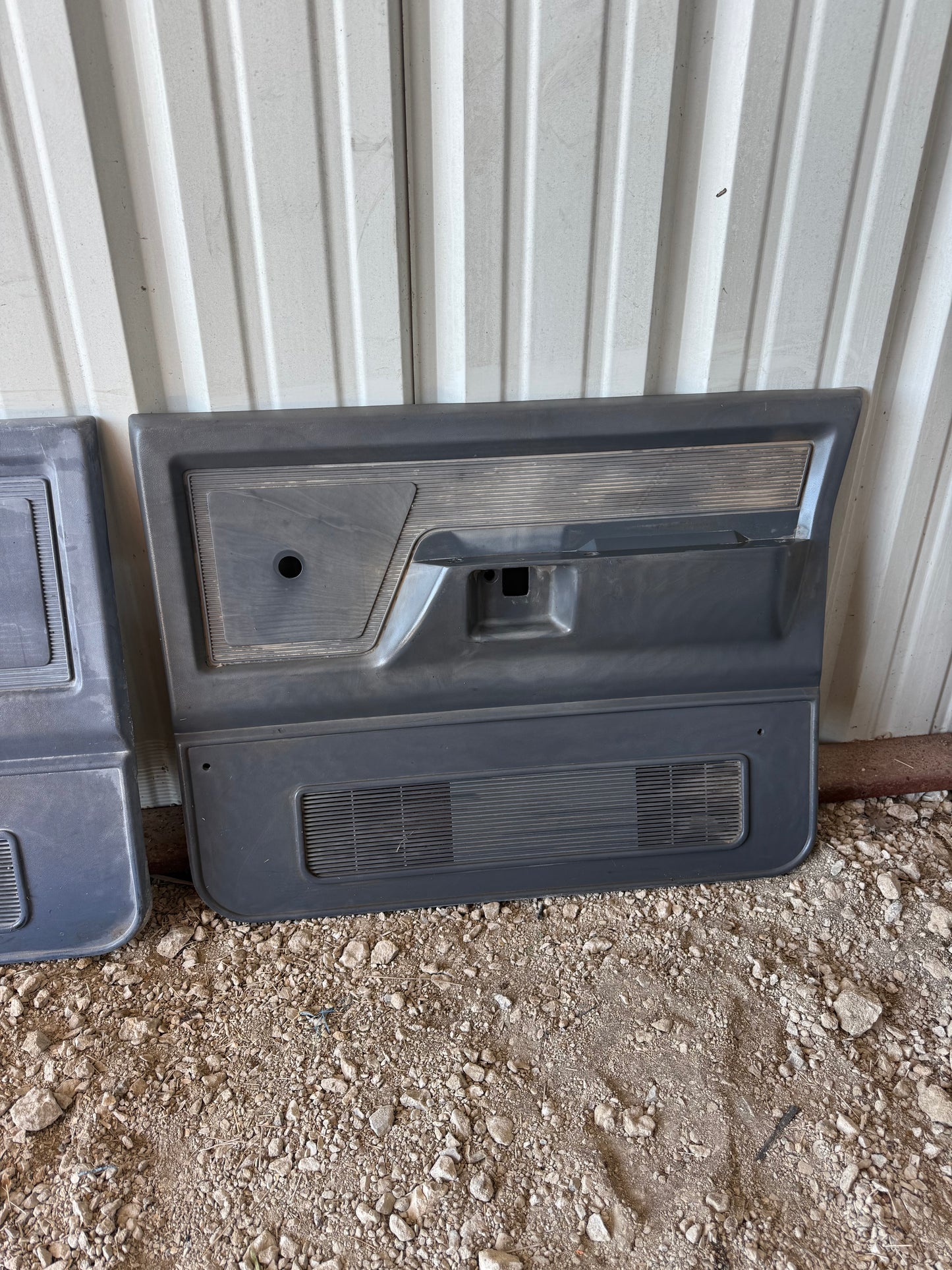 Door Panel Set Grey Manual Set