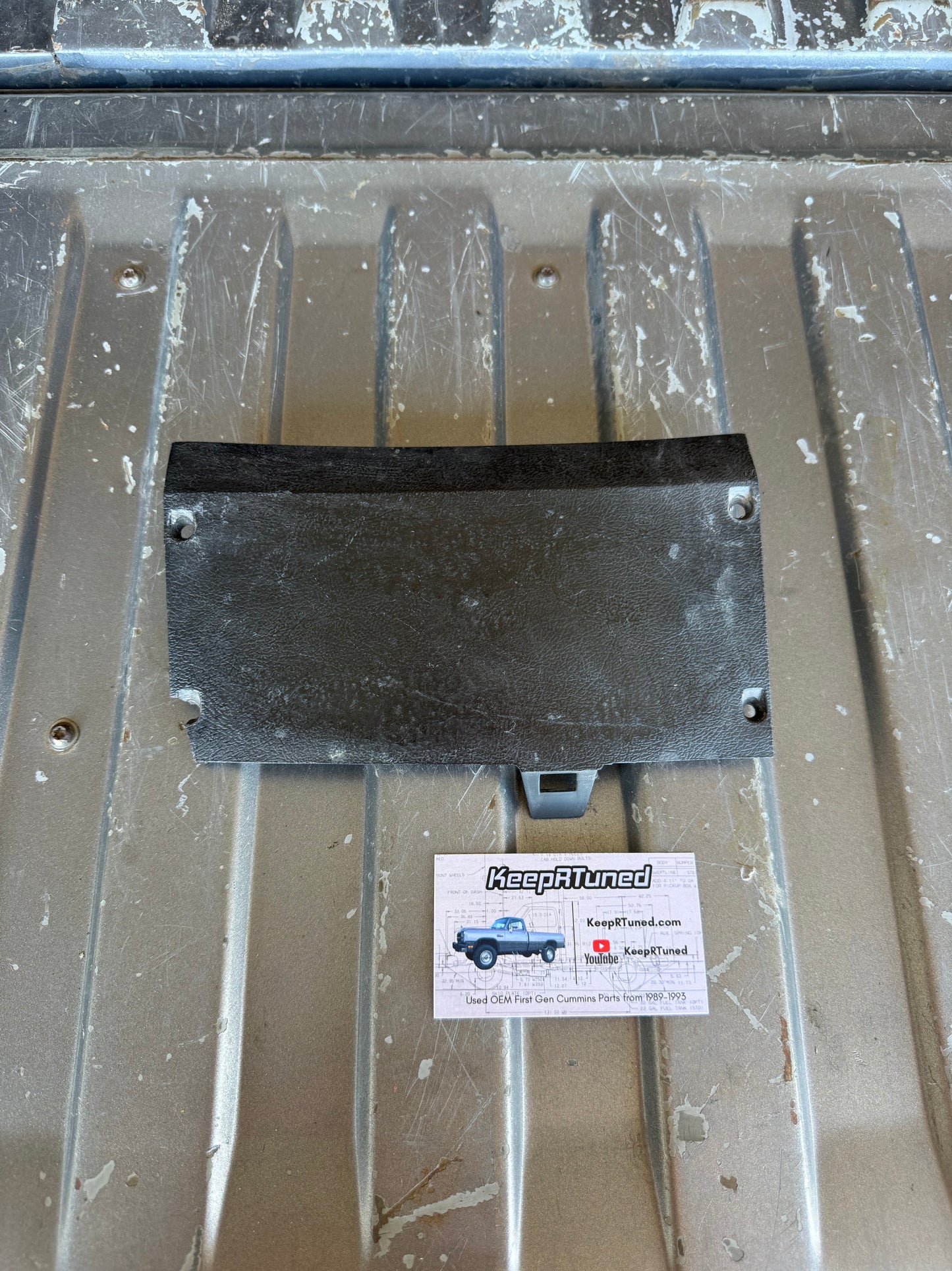 Trim - Fuse Box Black 84-93 Dodge Ram 1st Gen