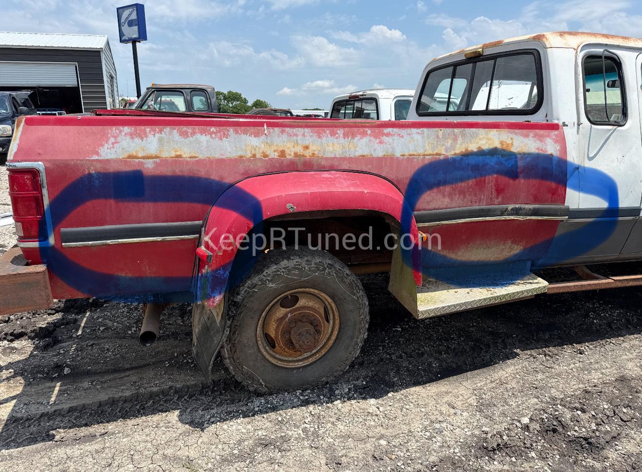 Le Trim Dually Bed (all 4 pieces) Used Condition 91-93 Dodge Ram 1st Gen Cummins