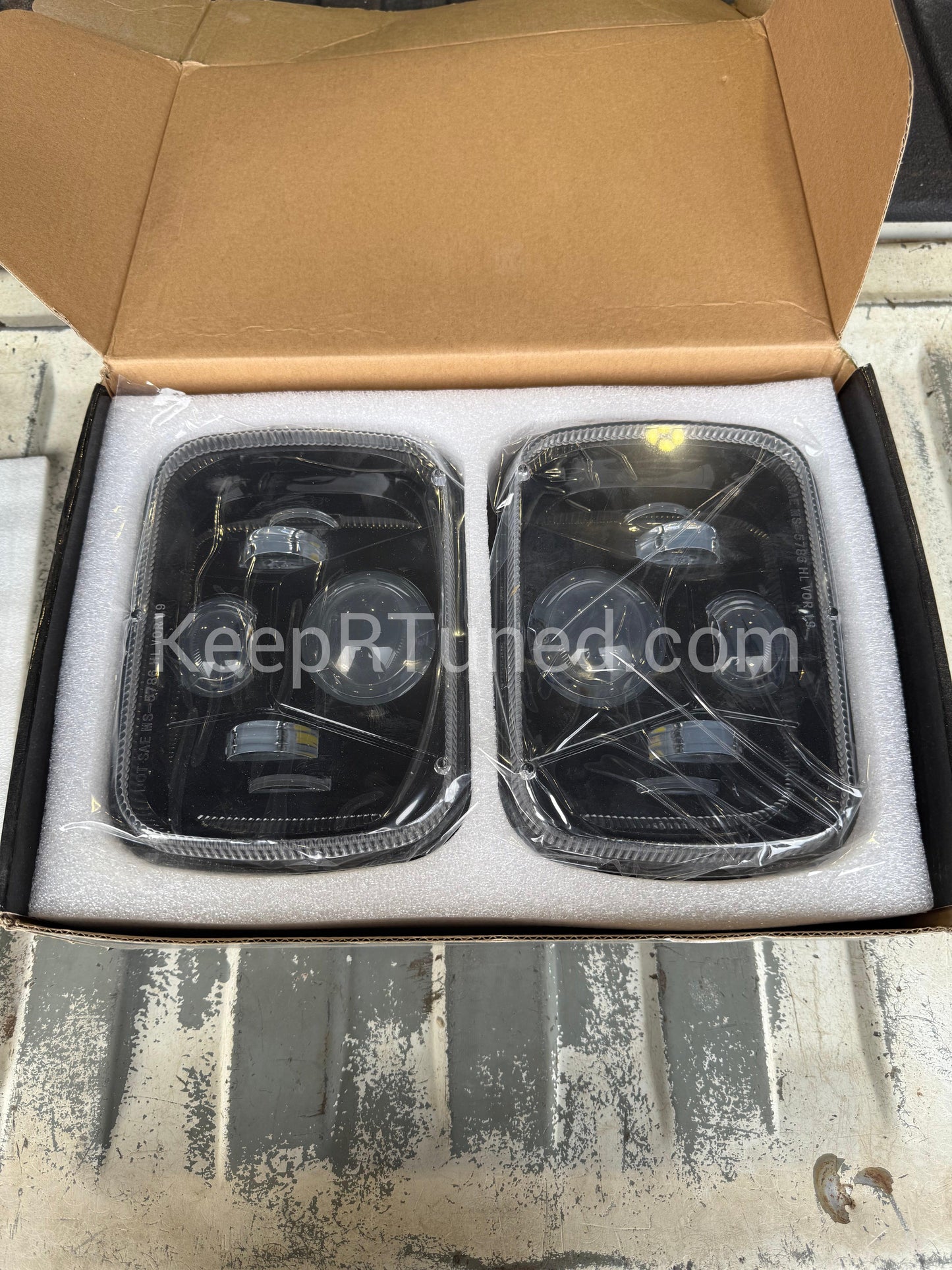 Headlights LED 89-93 Dodge Ram 1st Gen