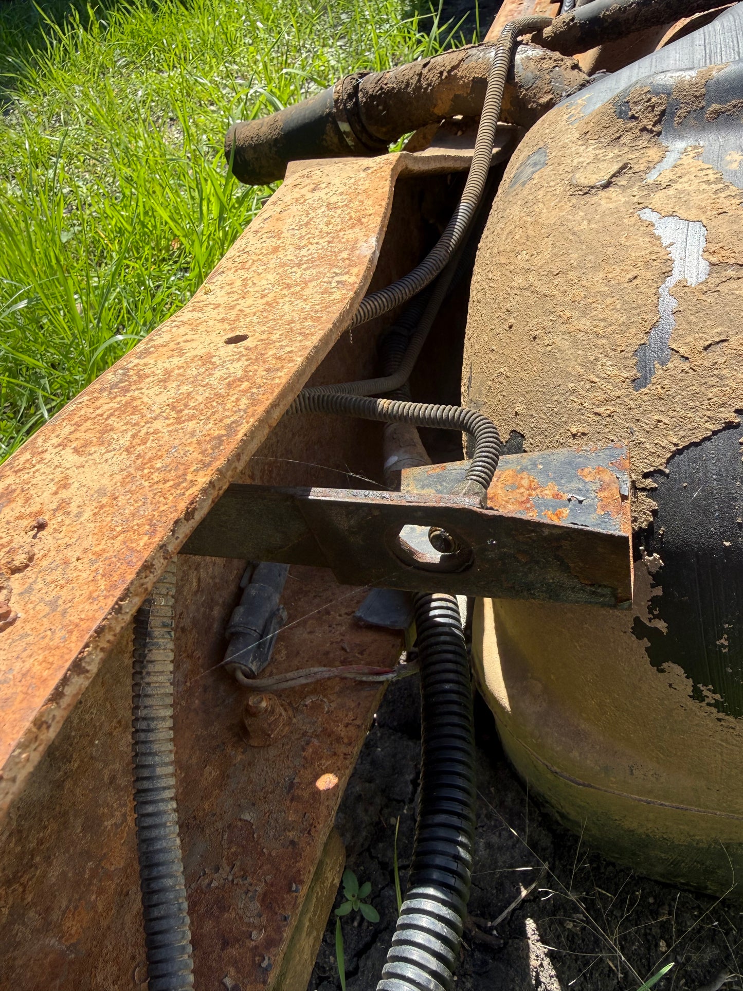 Rear Axle Brake Line Bracket First Gen Cummins