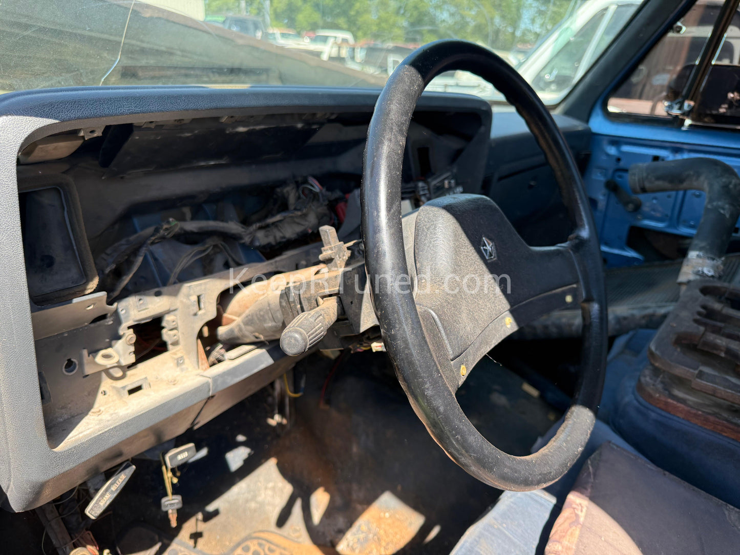 Steering Column 1991 Manual (No Tilt) First Gen Cummins Dodge Ram