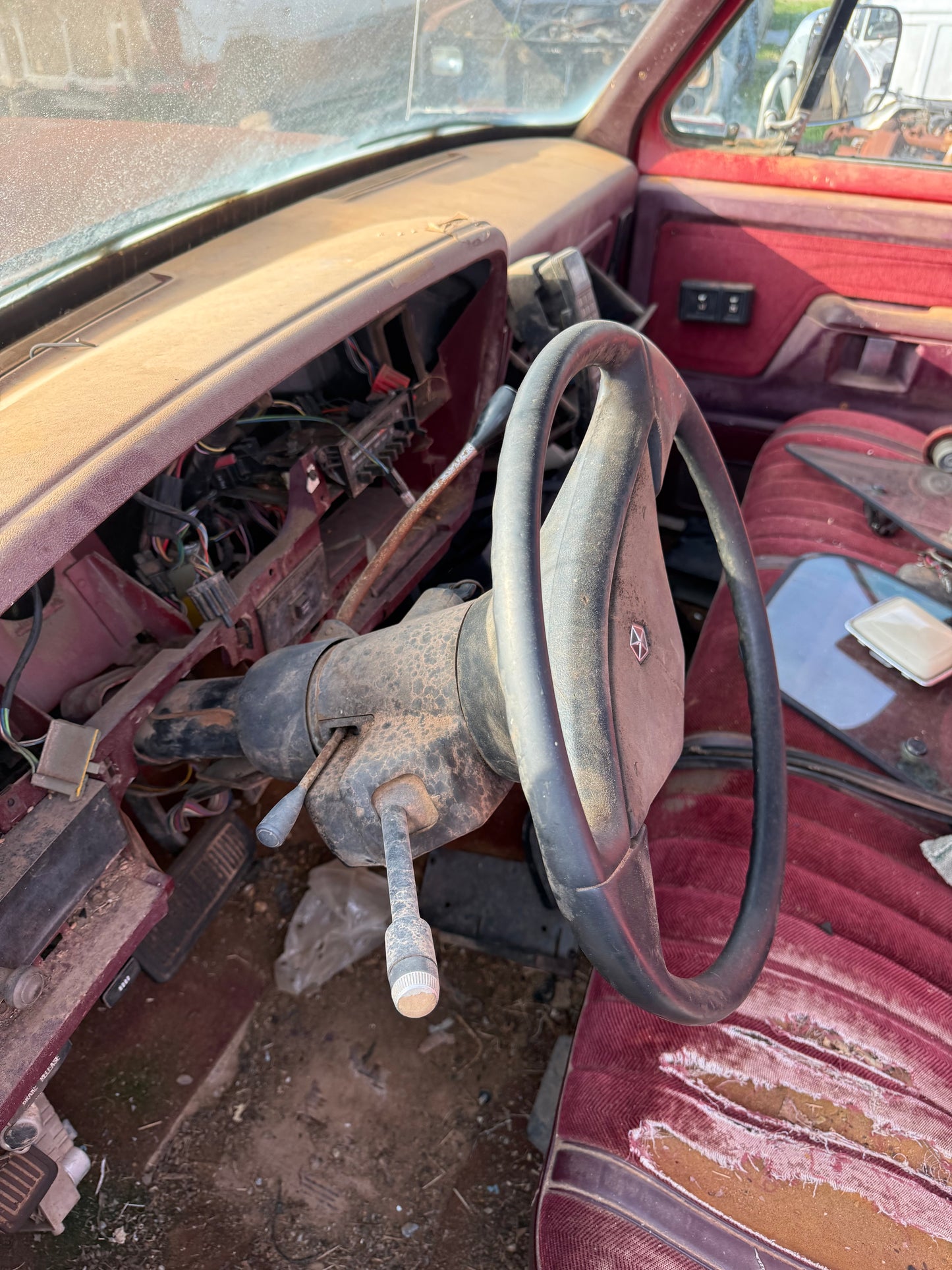Steering Column 89-90 Dodge Ram Cummins Auto With Tilt (Whole Column)