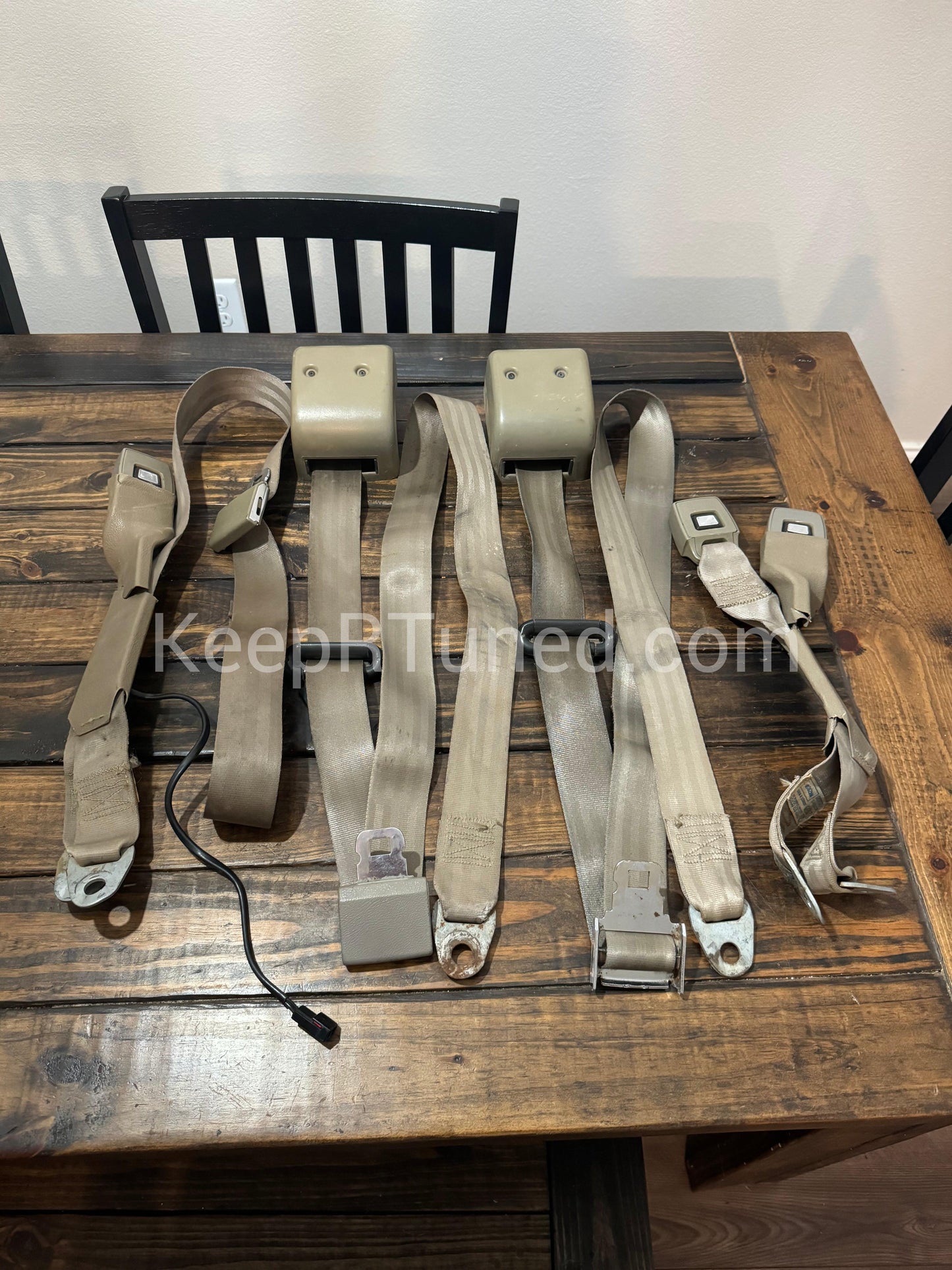 Seat Belt Set (Light Tan) Seatbelt