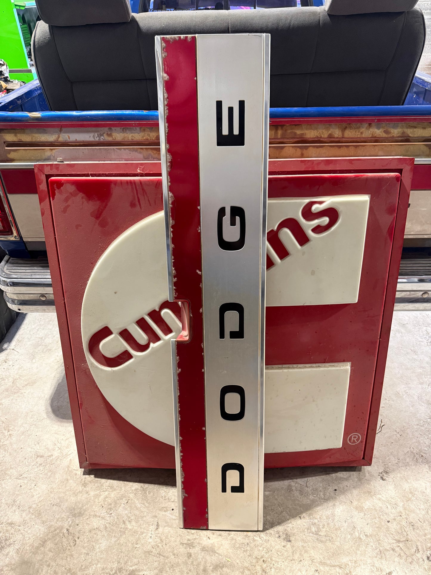 Tailgate LE Panel OEM 1991 - 1993 Dodge Ram 1st Gen Cummins