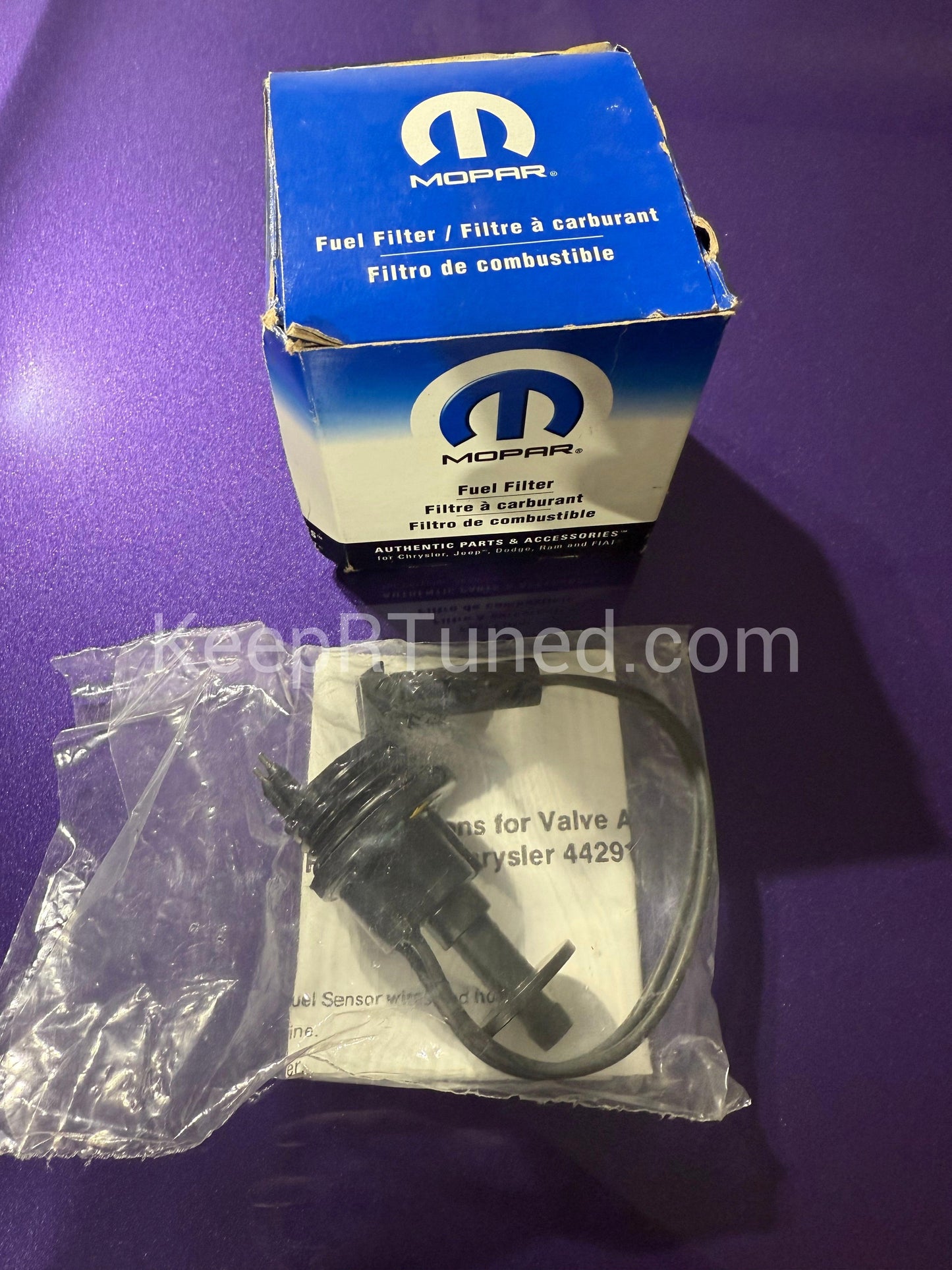 NOS Fuel Filter Water In Fuel