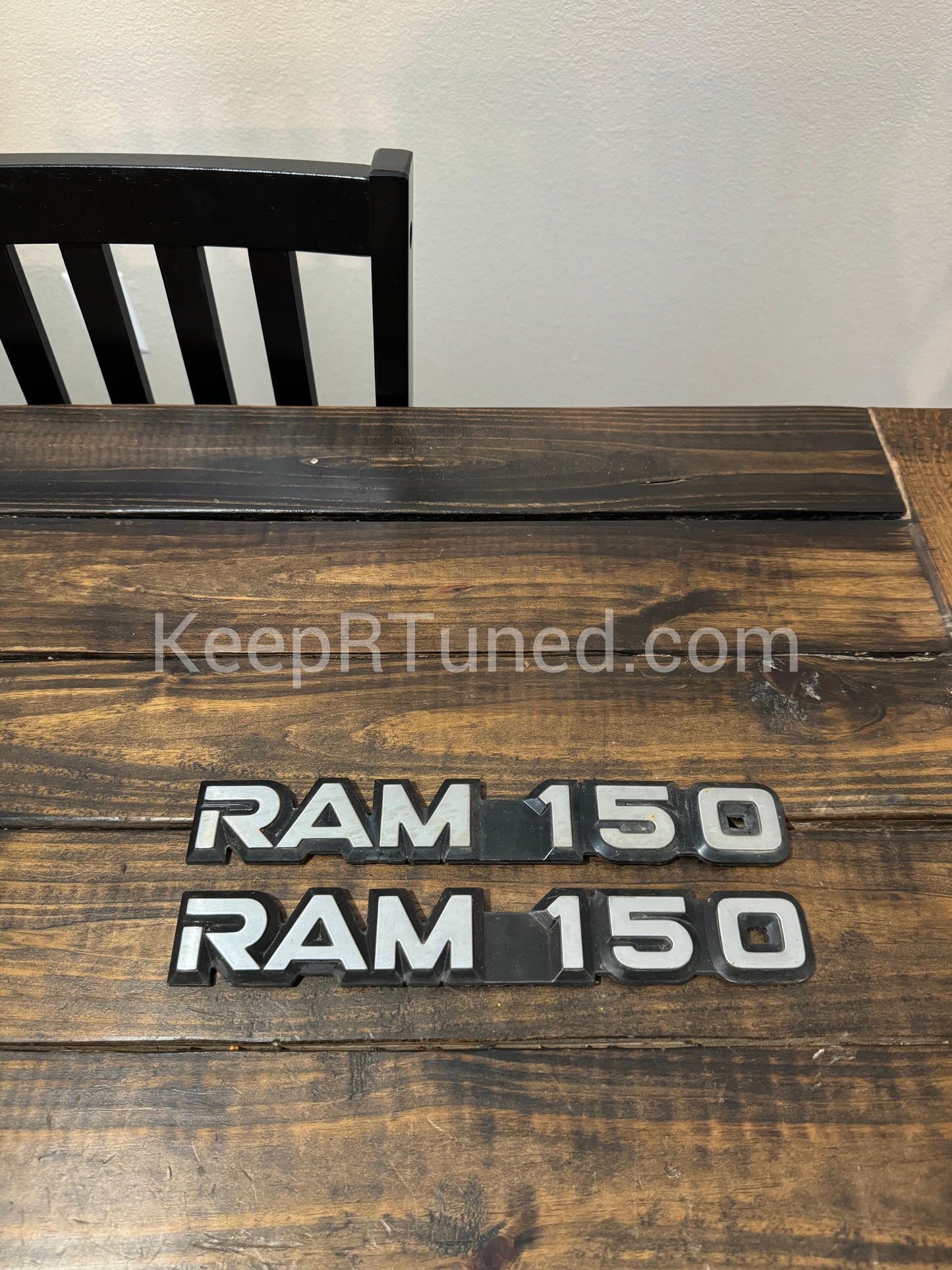 Emblem Ram 150 Gas Truck (Pair Stoxk Photo)