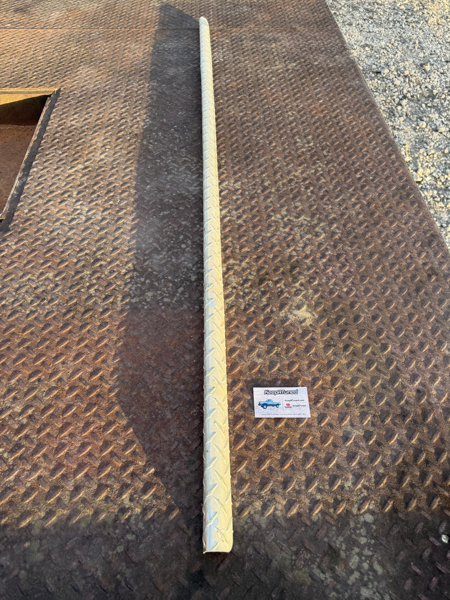 Diamond Plate Tailgate Cap