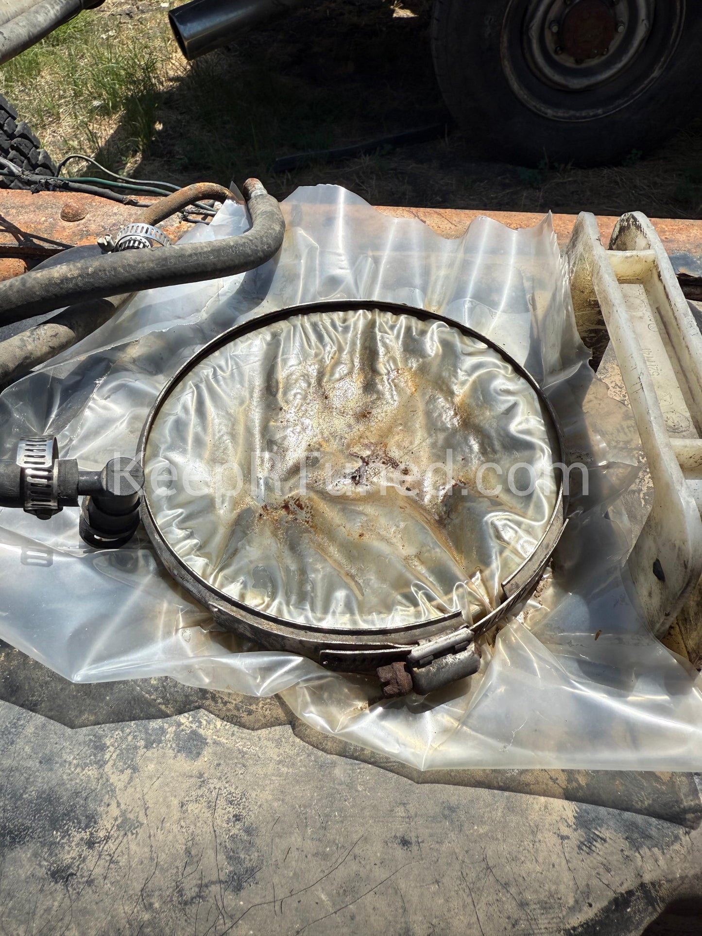 Fuel Tank Sending Unit Clamp 89-90 Dodge Ram 1st Gen Cummins