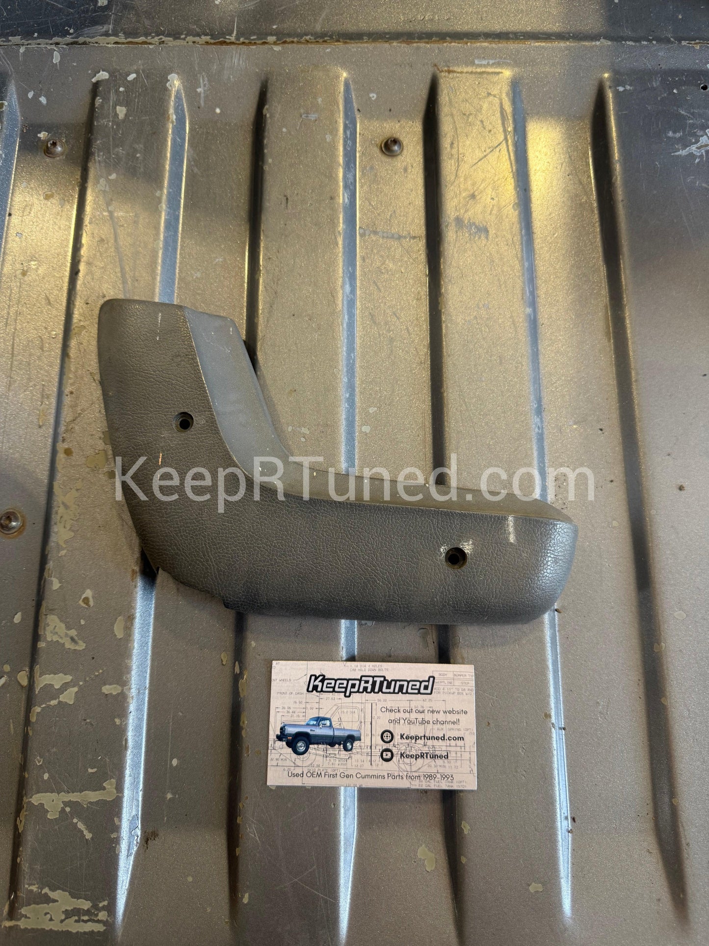 Club Cab Bench Seat Cover Passenger Side Grey