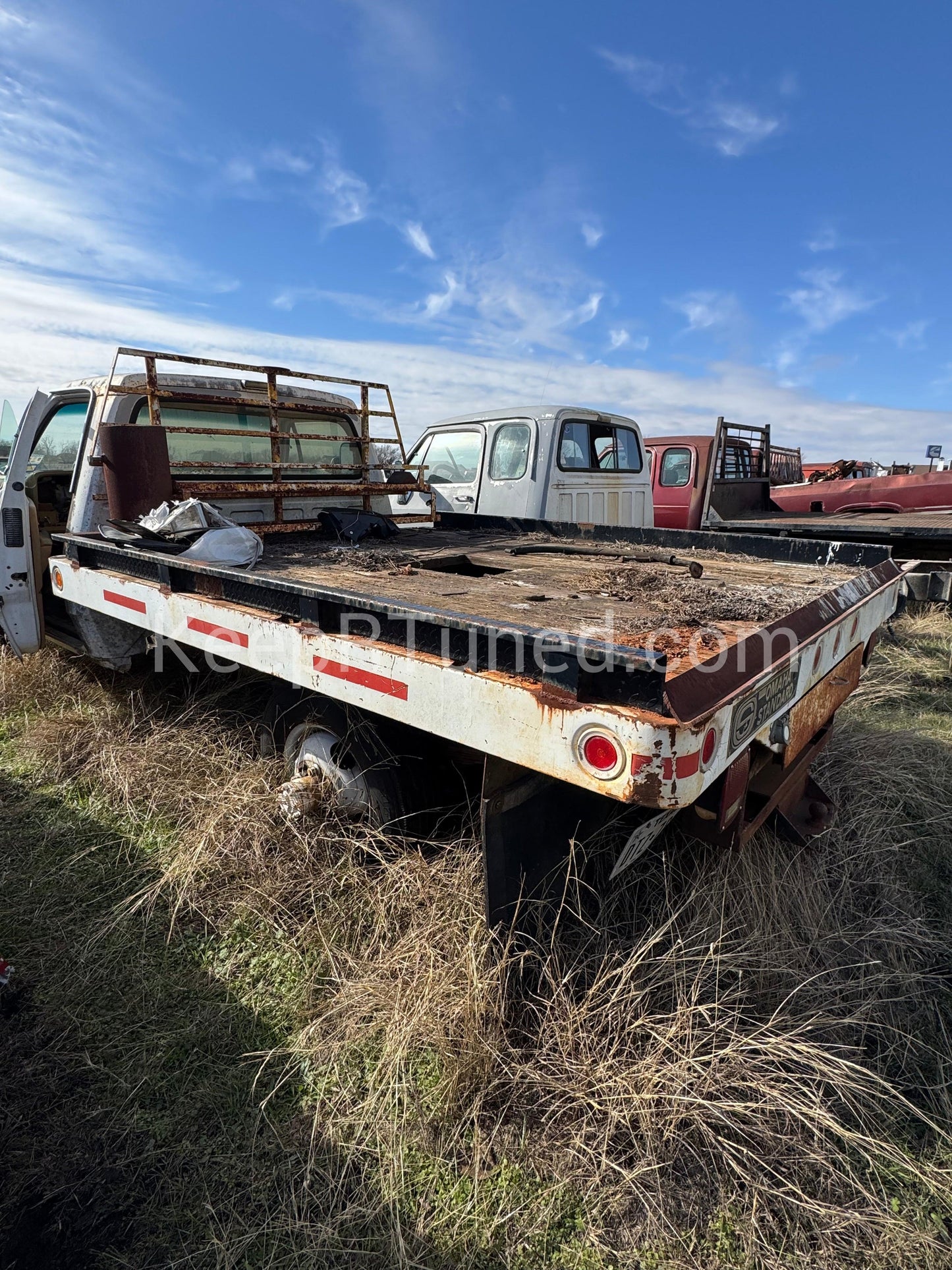 Z Dually Wooden Deck Flatbed