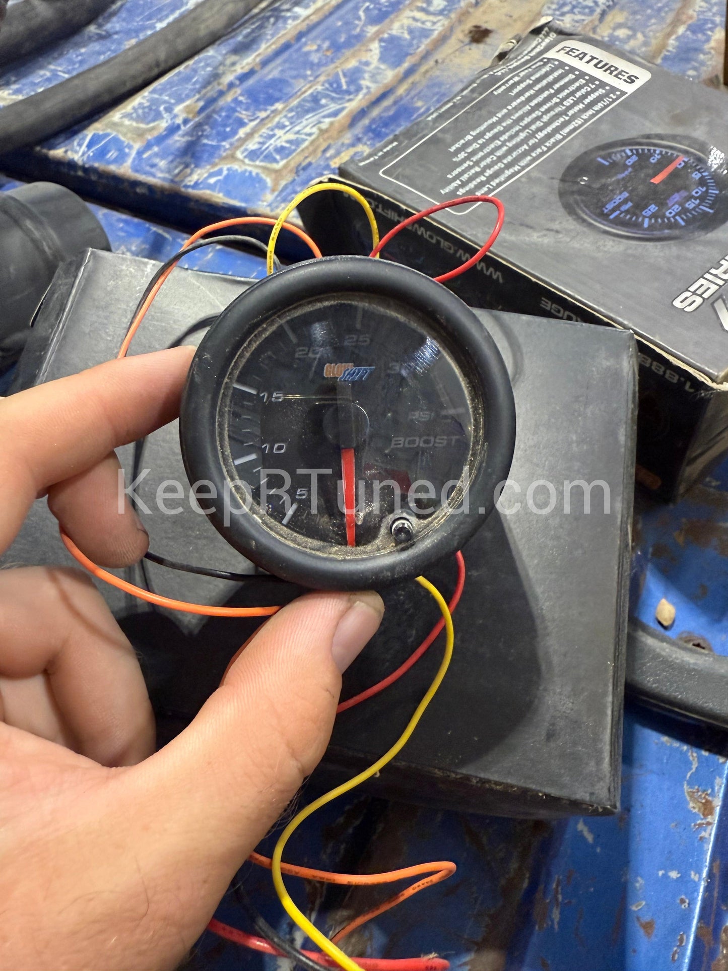 Pillar Pod With Gauges (See Pictures) Glowshift EGT / Boost