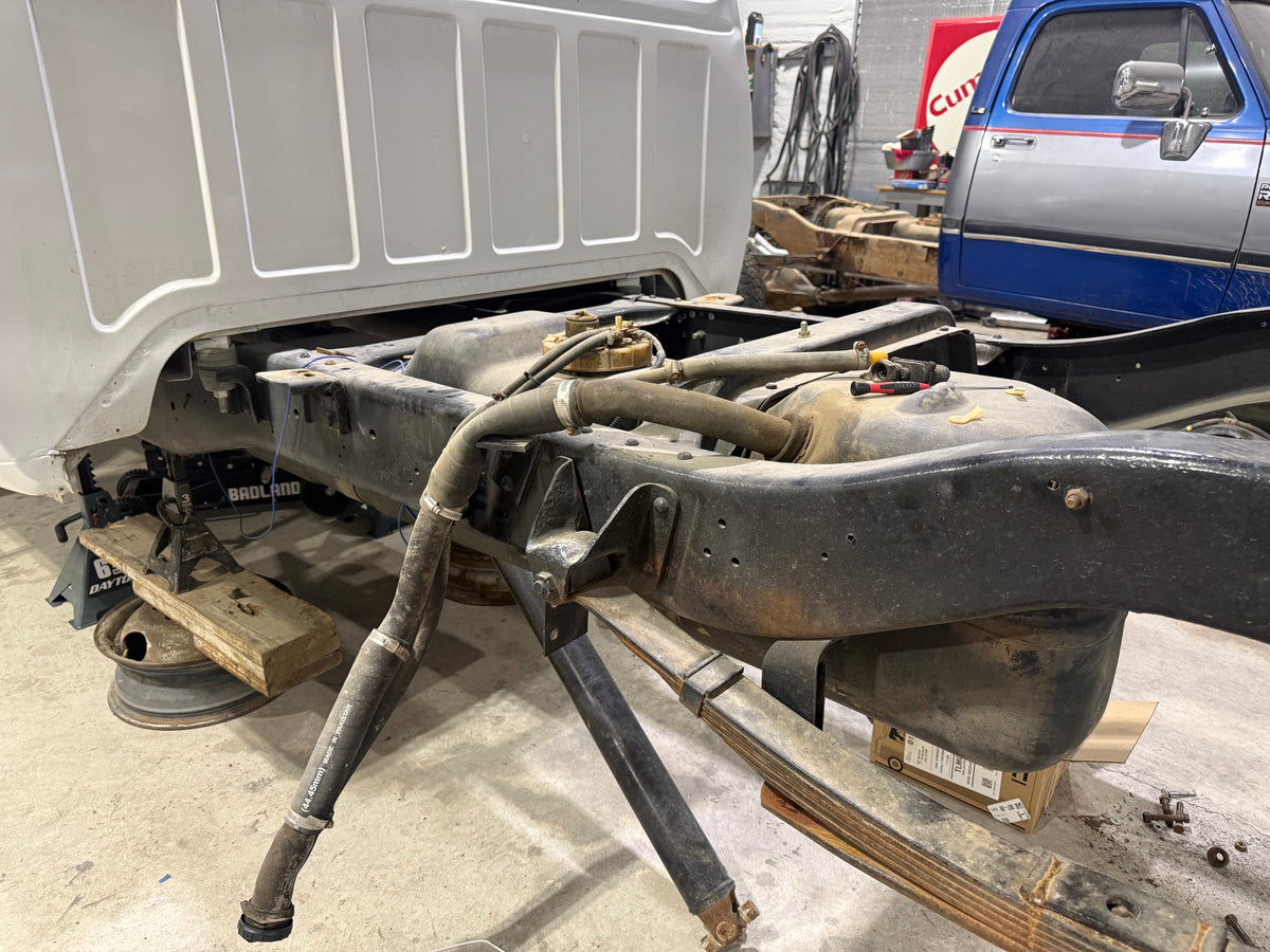 Club cab 8” Frame section drivers side 68” long section