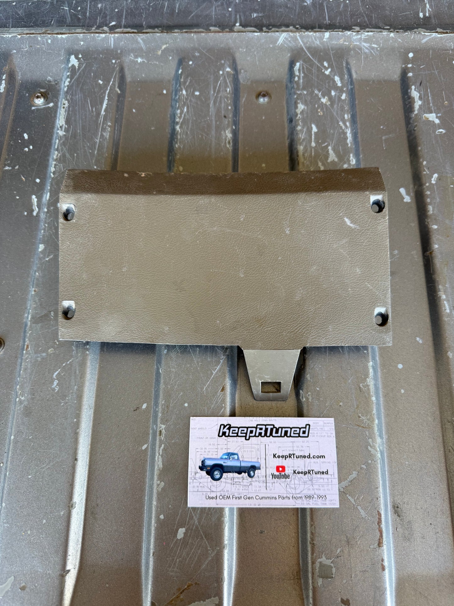 Trim - Light Tan Fuse Box Trim 1st Gen Cummins